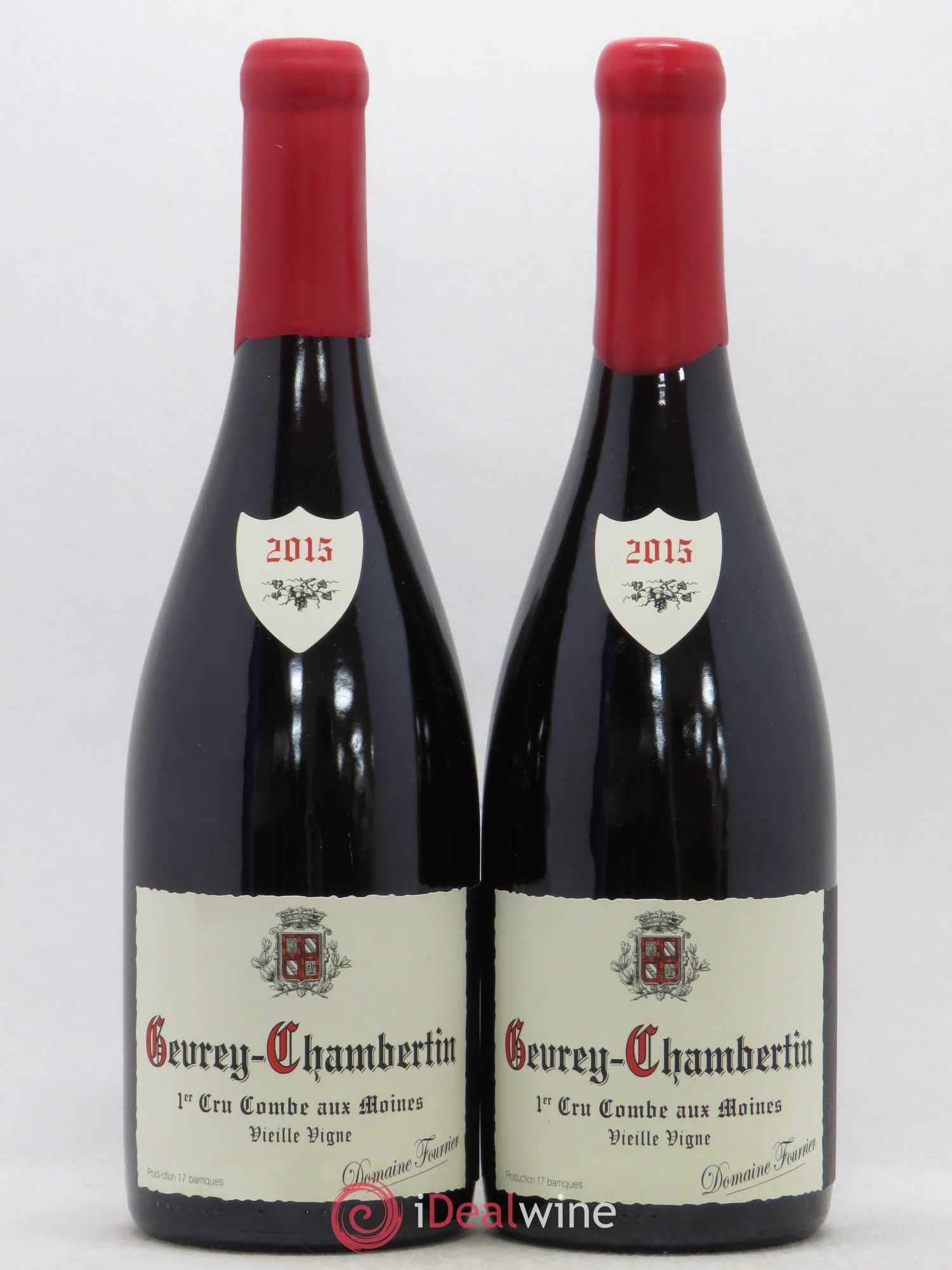 Gevrey-Chambertin 1er Cru Combe aux Moines Vieilles Vignes Fourrier (Domaine) 2015 - Lot de 2 bouteilles - 0