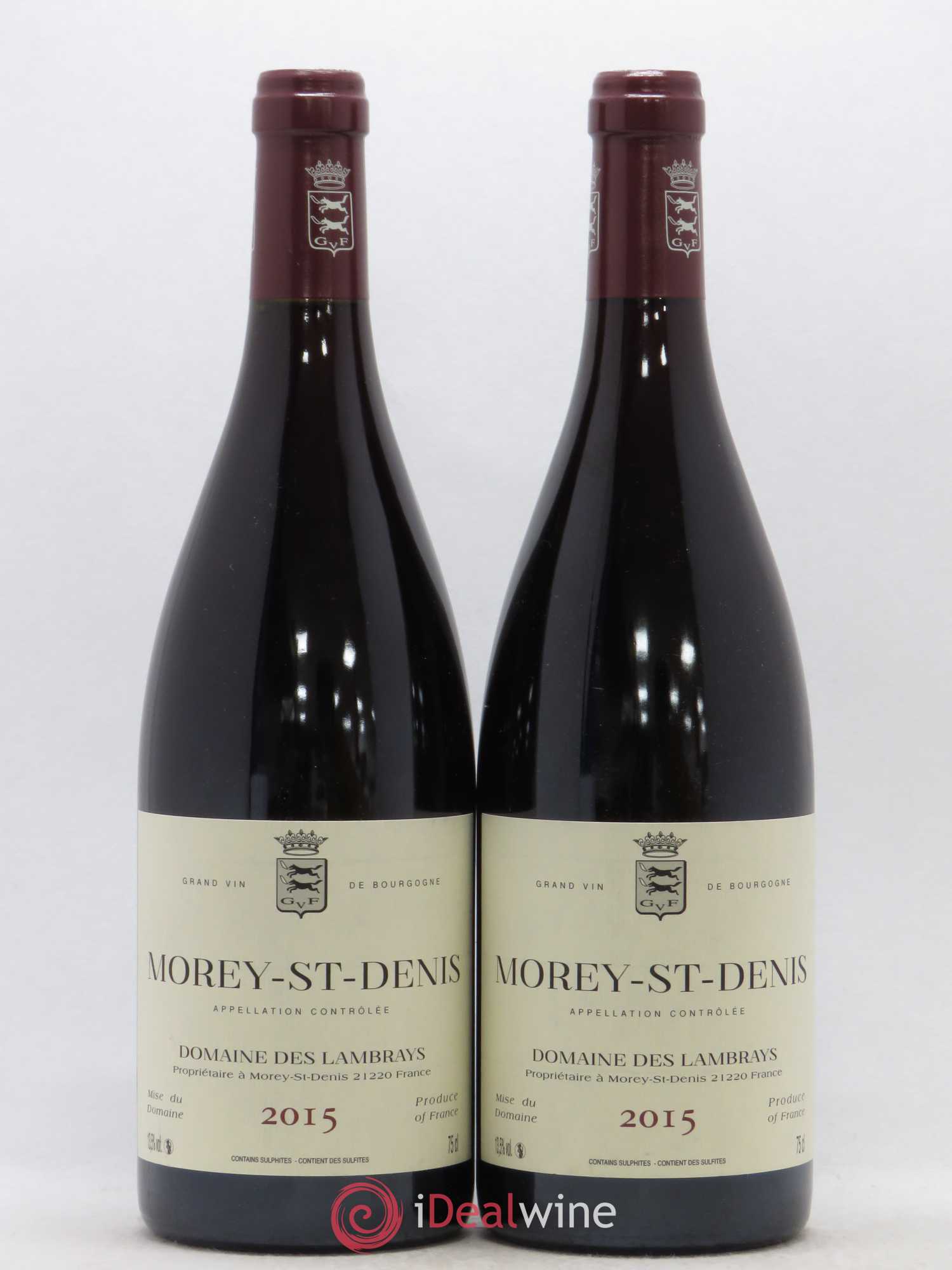 Morey-Saint-Denis Domaine des Lambrays 2015 - Lot de 2 bouteilles - 0