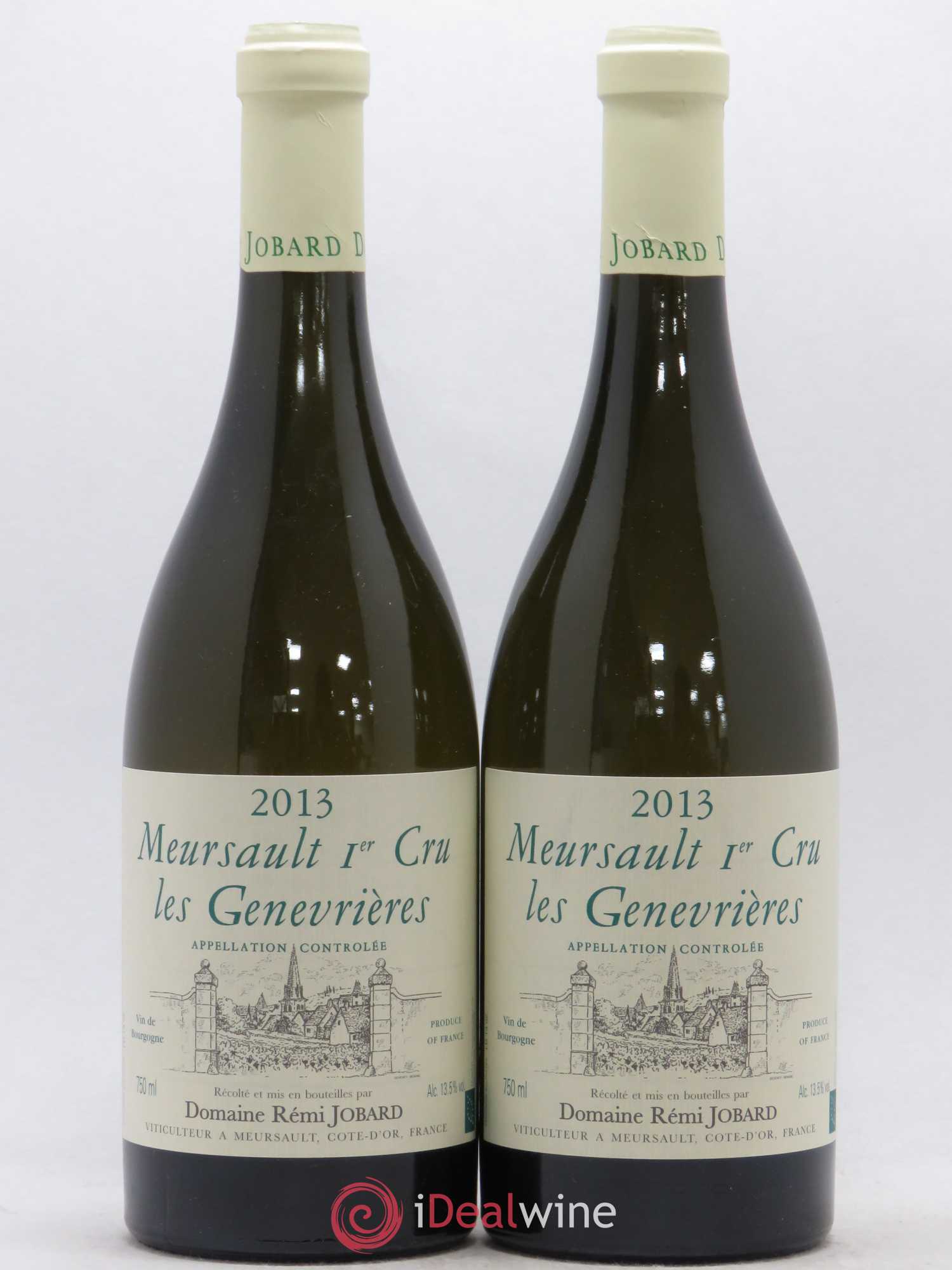 Meursault 1er Cru Les Genevrières Rémi Jobard (Domaine) 2013 - Lot de 2 bouteilles - 0