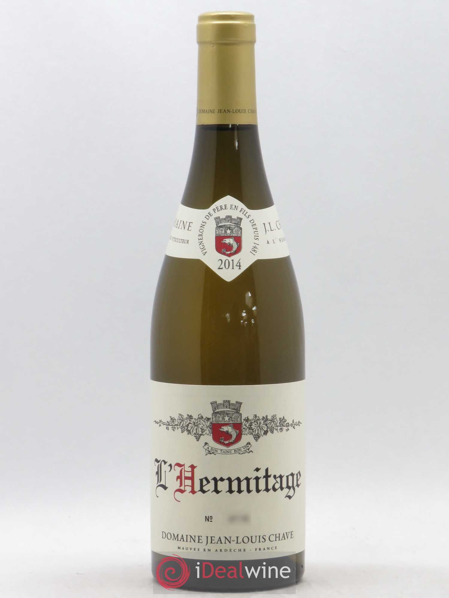 Hermitage Jean-Louis Chave 2014 - Lot de 1 bouteille - 0