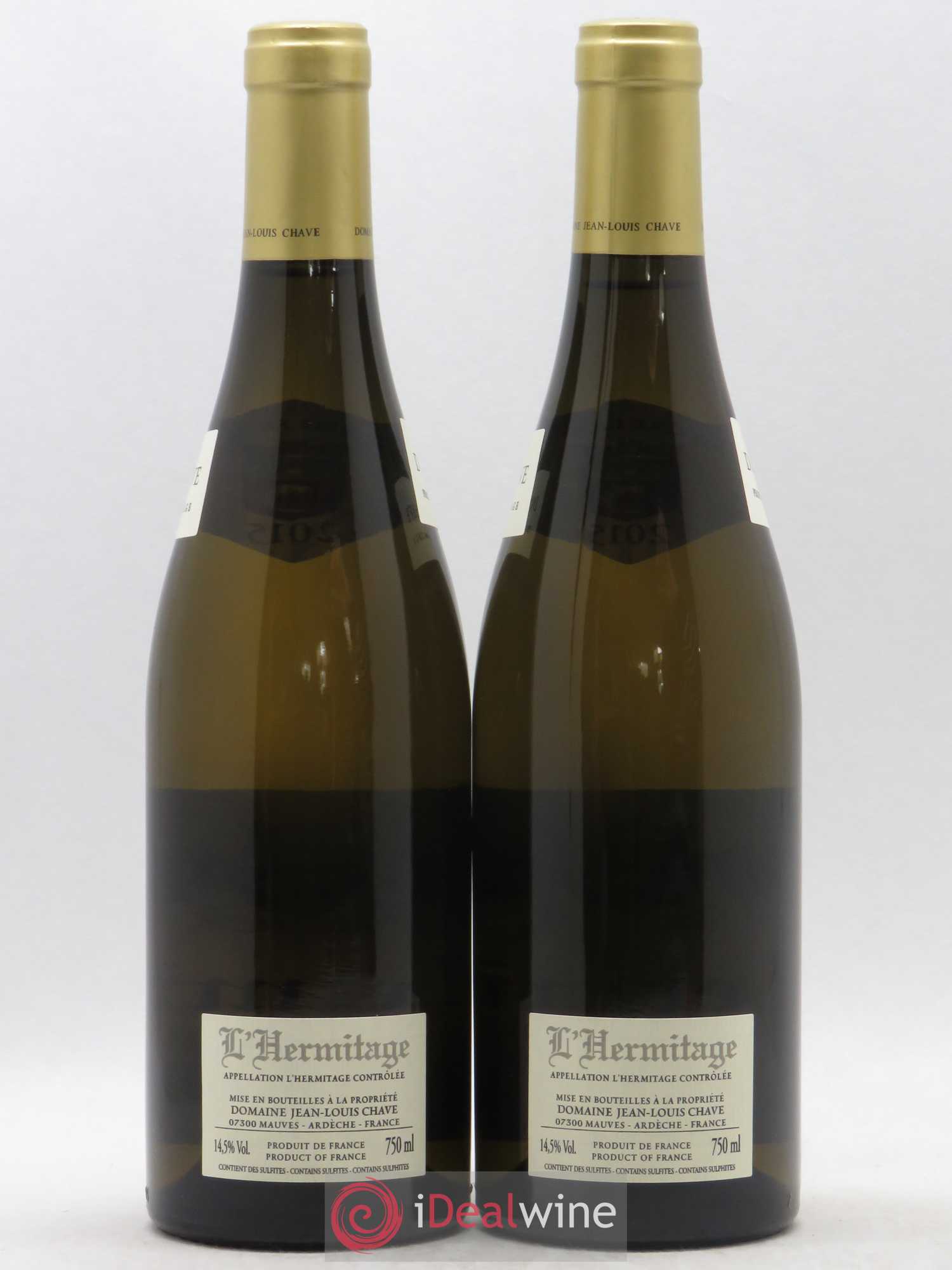 Hermitage Jean-Louis Chave 2015 - Lot de 2 bouteilles - 1