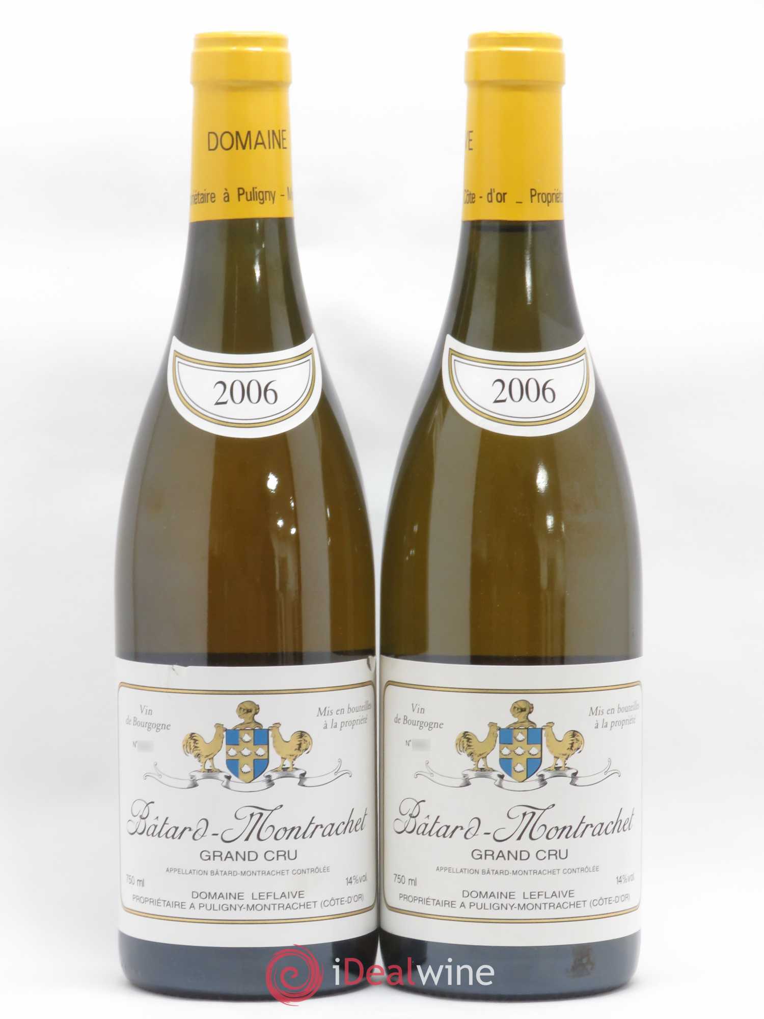 Bâtard-Montrachet Grand Cru Leflaive (Domaine) 2006 - Lot de 2 bouteilles - 0
