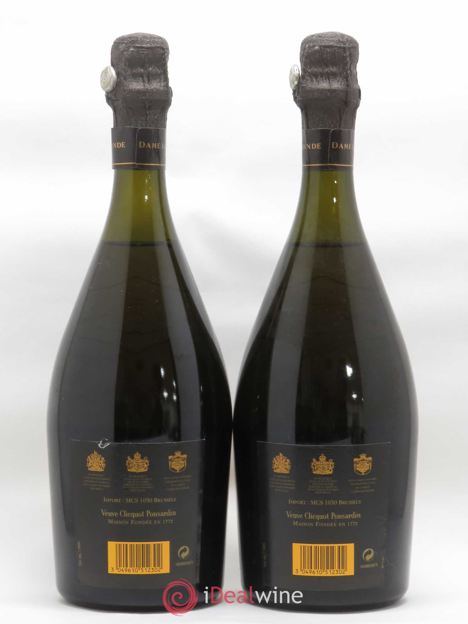 La Grande Dame Veuve Clicquot 1995 - Lot de 2 bouteilles - 1