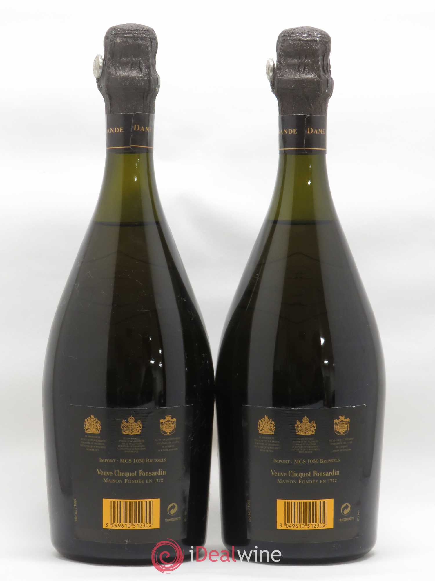 La Grande Dame Veuve Clicquot 1995 - Lot de 2 bouteilles - 1