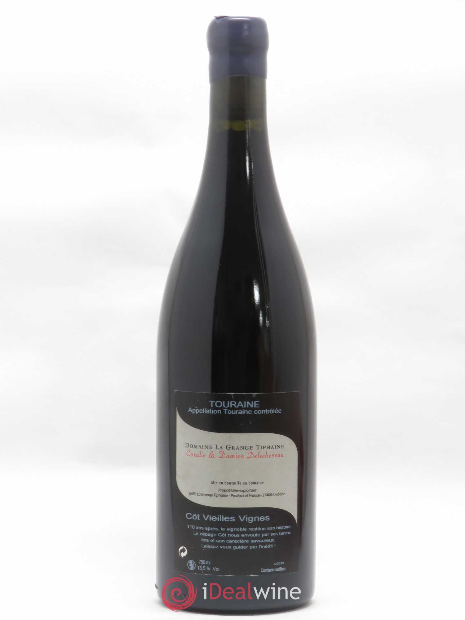 Touraine Côt vieilles vignes La Grange Tiphaine 2014 - Posten von 1 Flasche - 1