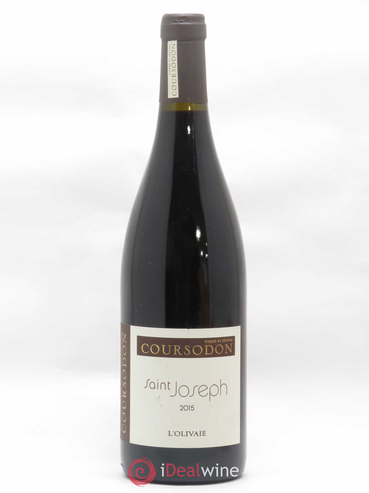 Saint-Joseph L'Olivaie Pierre et Jérôme Coursodon 2015 - Lot de 1 bouteille - 0