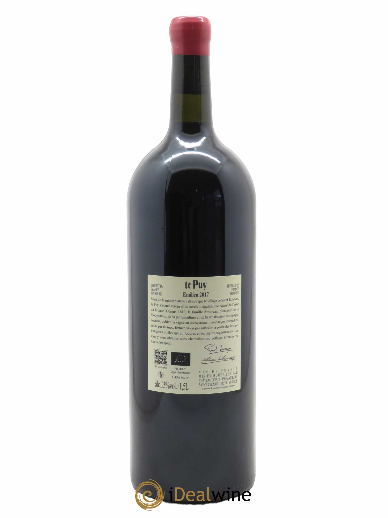 Le Puy - Cuvée Emilien 2017 - Lot of 1 magnum - 1