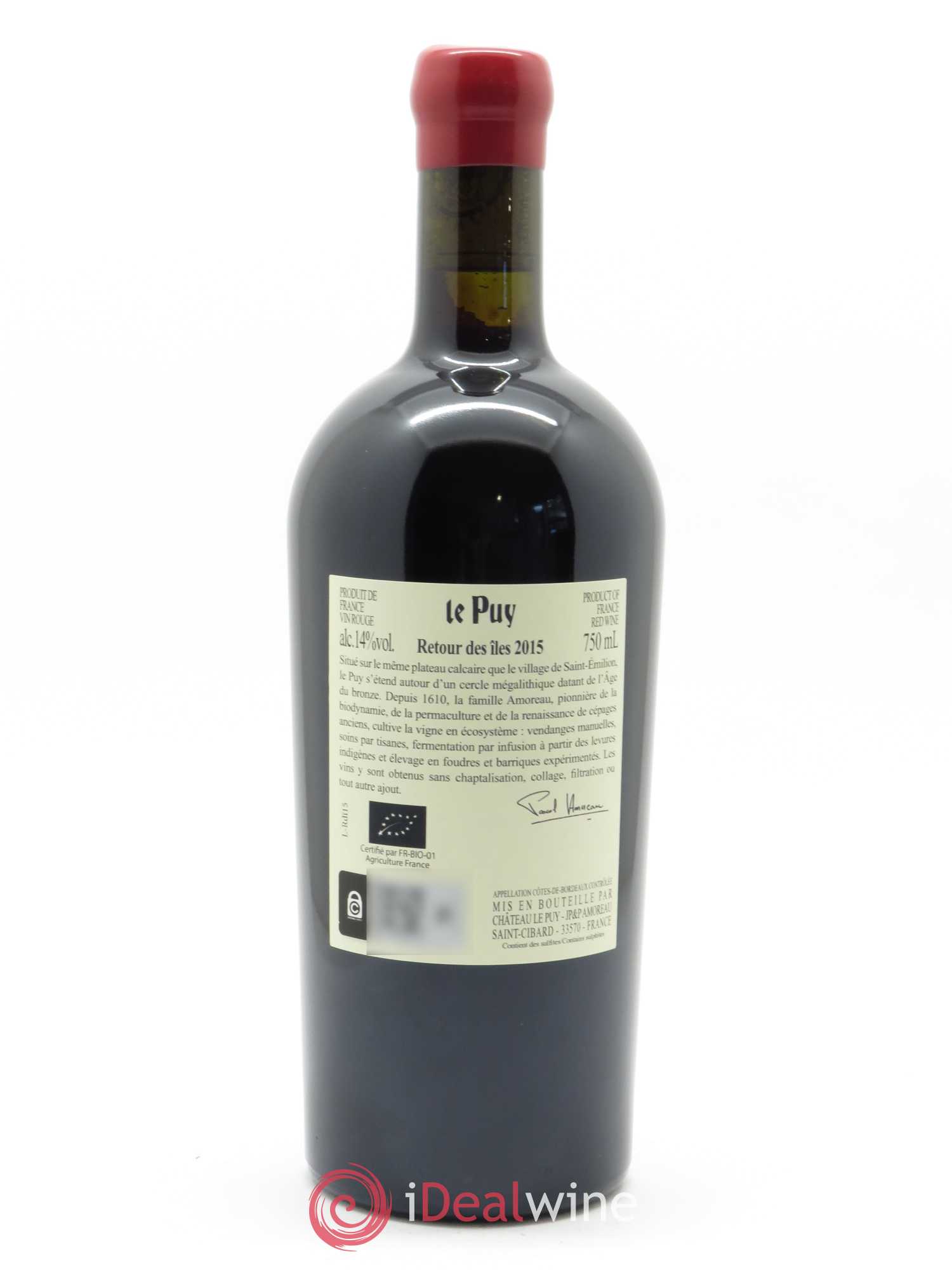 Le Puy - Retour des Iles 2015 - Lot de 1 bouteille - 1