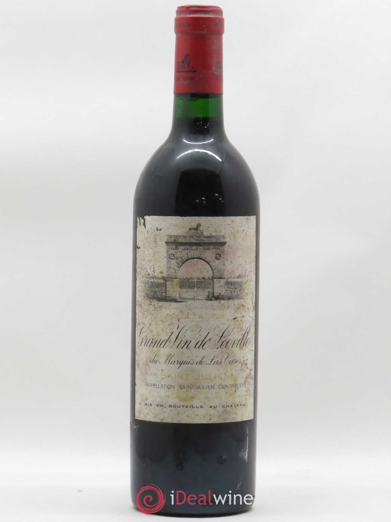 Château Léoville Las Cases 2ème Grand Cru Classé 1988 - Lot de 1 bouteille - 0