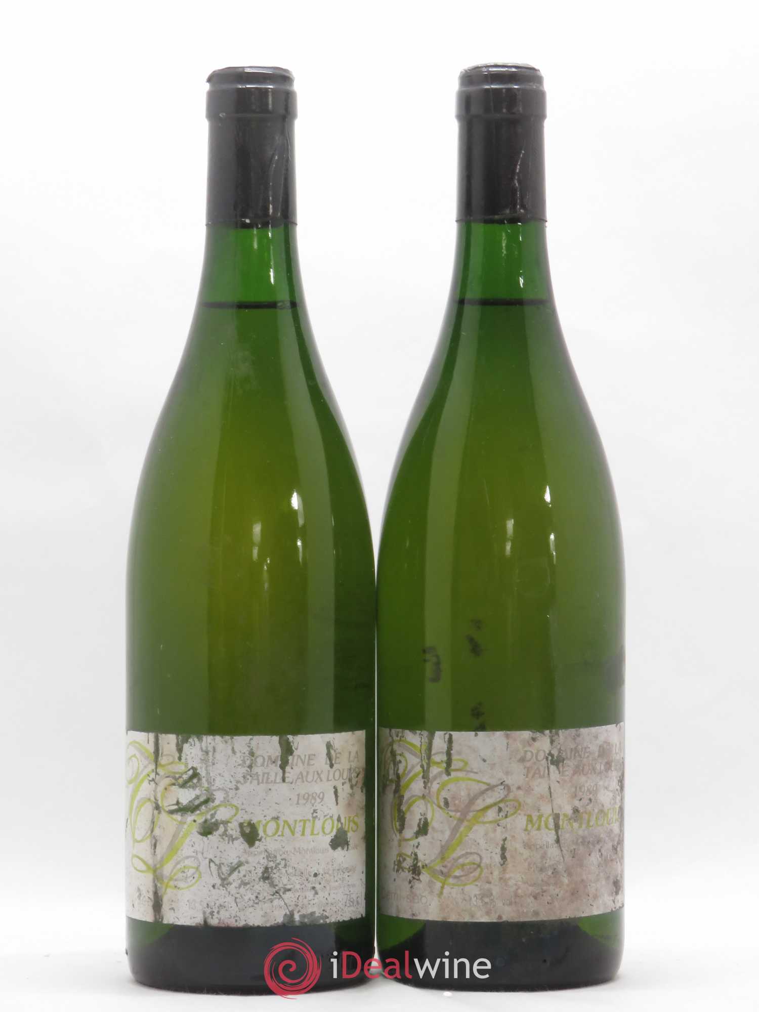 Montlouis-sur-Loire Demi-Sec La Taille aux Loups - Jacky Blot 1989 - Lot de 2 bouteilles - 0