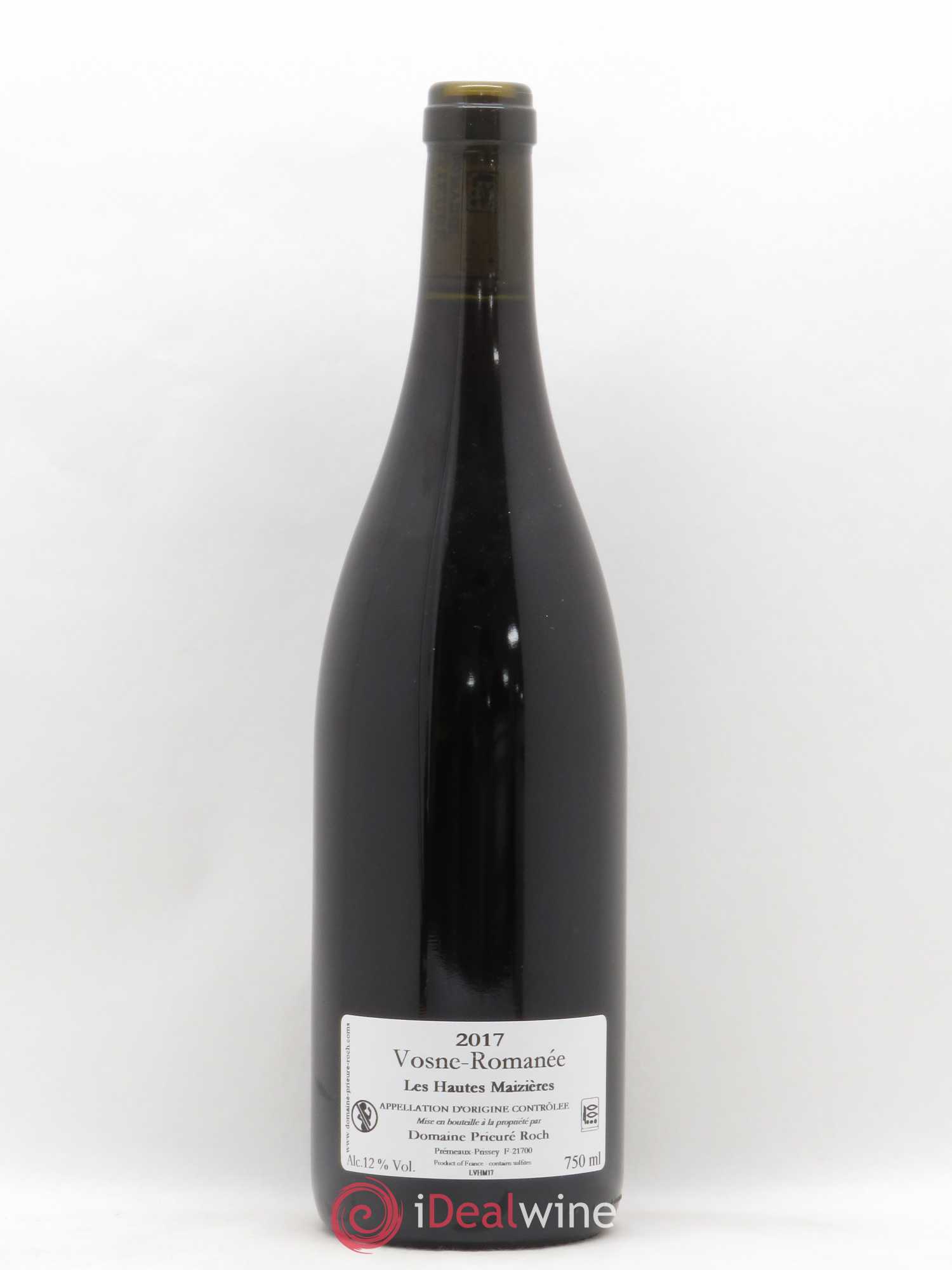 Vosne-Romanée Les Hautes Maizières Prieuré Roch 2017 - Lot de 1 bouteille - 1