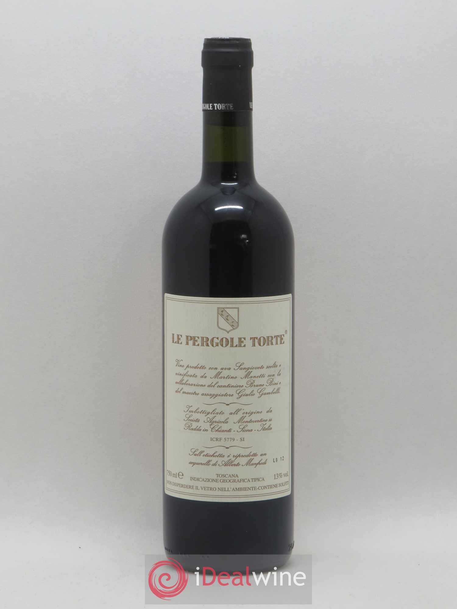 Toscana IGT Montevertine Le Pergole Torte Famille Manetti 2009 - Lot de 1 bouteille - 1