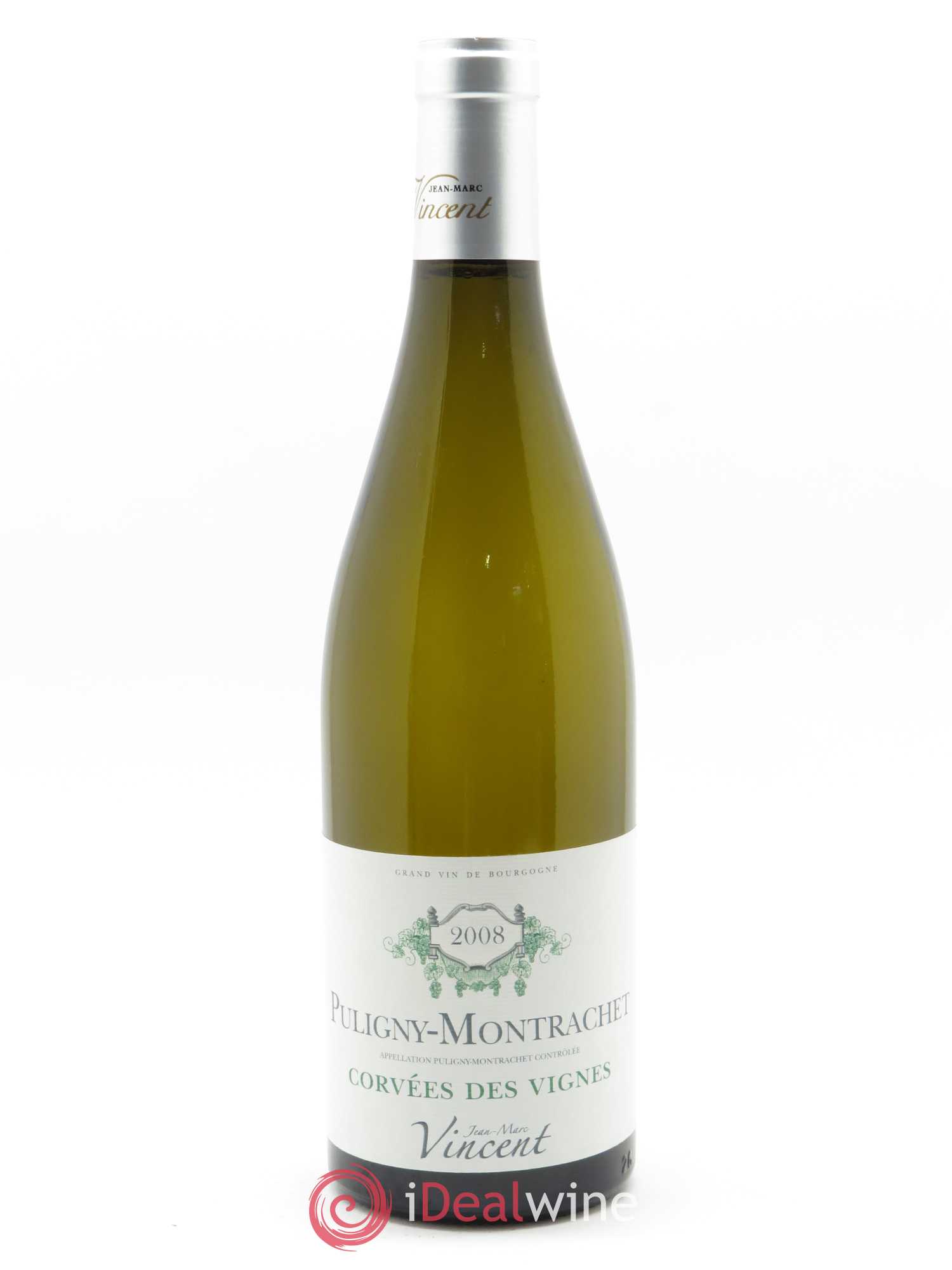 Puligny-Montrachet Corvées des Vignes Jean-Marc Vincent (Domaine) 2008 - Lot de 1 bouteille - 0