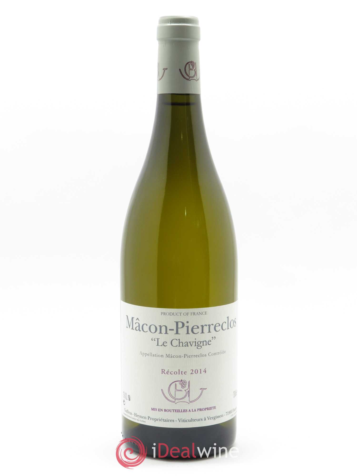 Mâcon-Pierreclos Le Chavigne Guffens-Heynen 2014 - Lot de 1 bouteille - 0