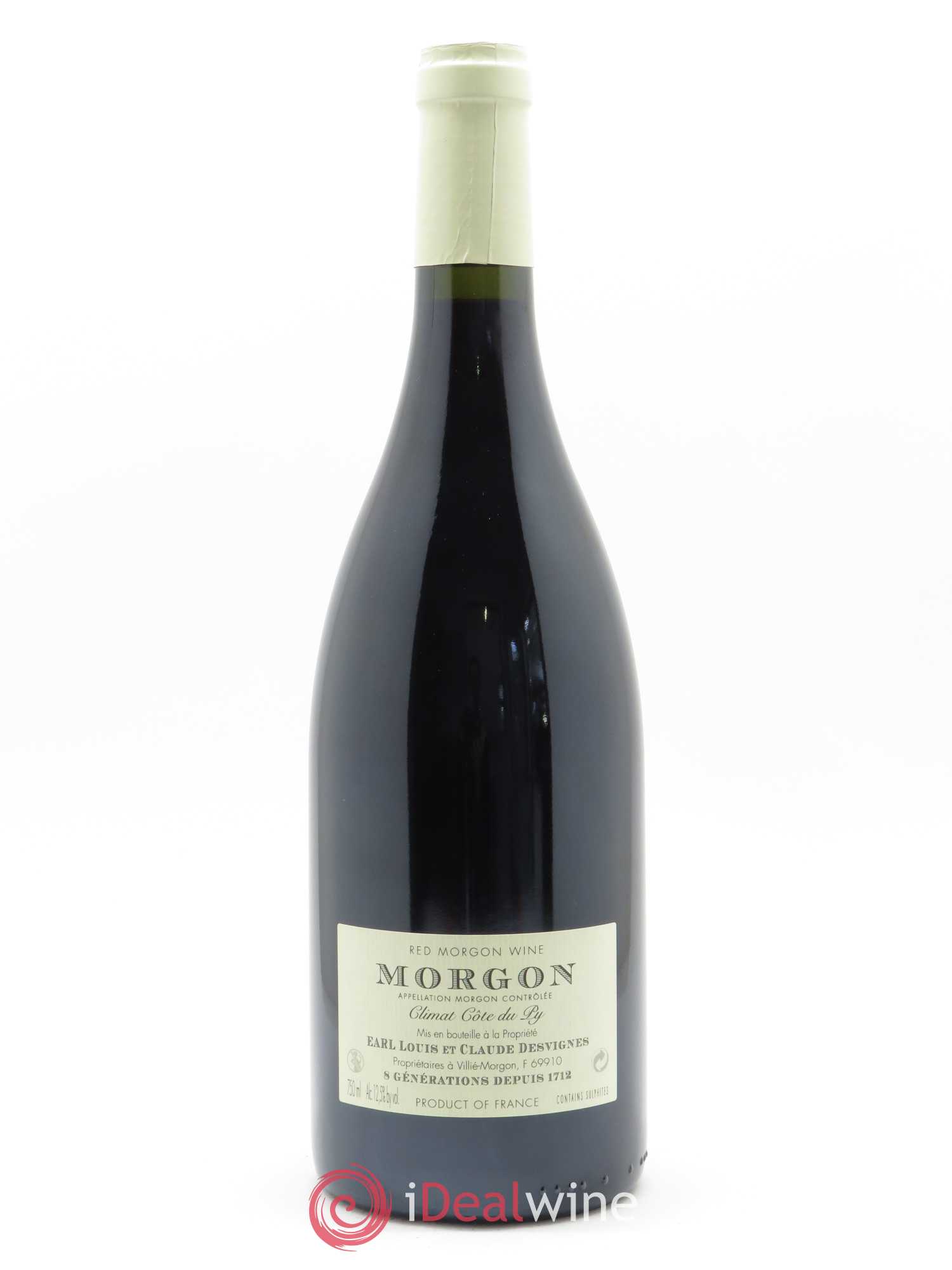 Morgon Côte du Py Louis-Claude Desvignes 2014 - Lot de 1 bouteille - 1