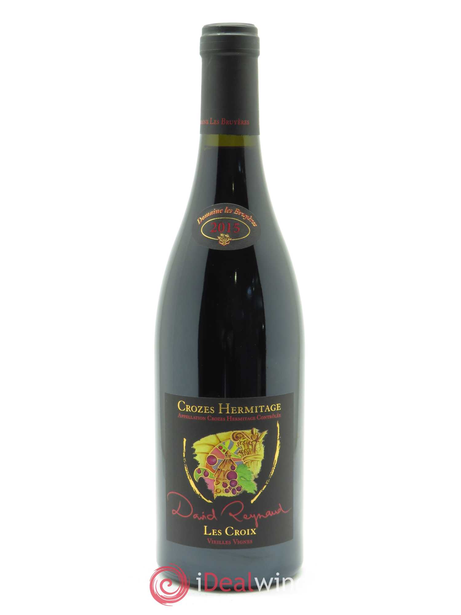 Crozes-Hermitage Les Croix Vieilles vignes David Reynaud 2015 - Lot de 1 bouteille - 0