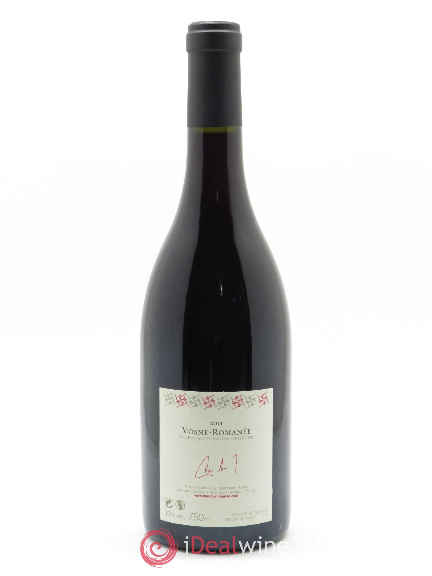 Vosne-Romanée Pascal Marchand 2011 - Lot de 1 bouteille - 1