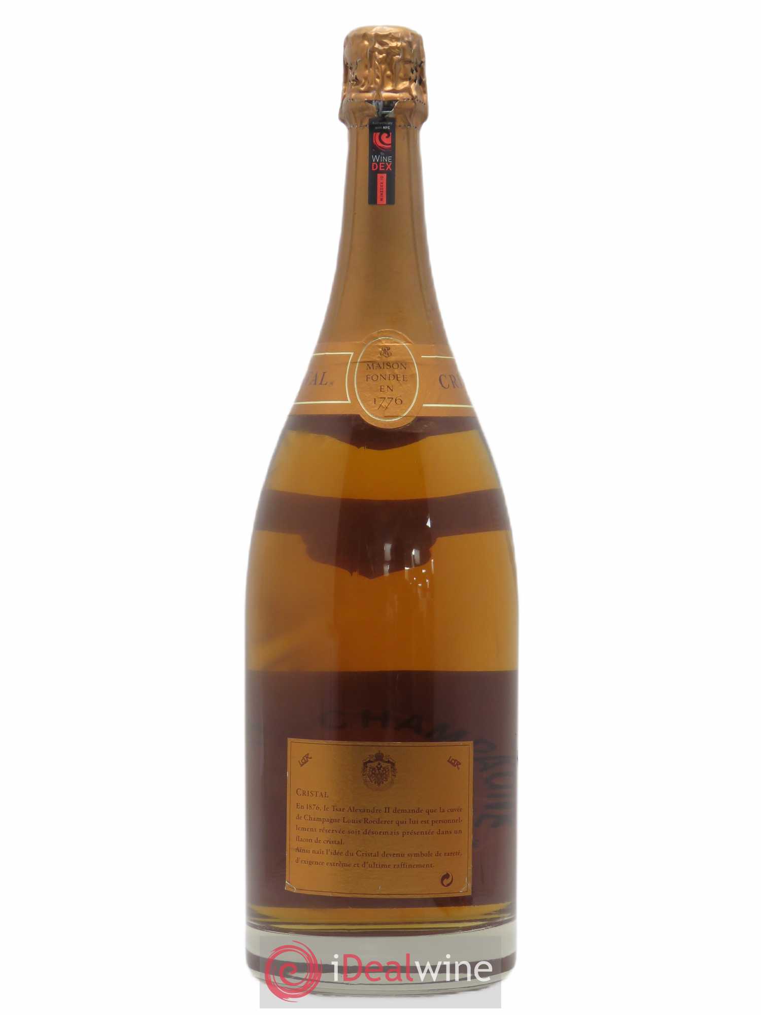 Cristal Louis Roederer 1995 - Lot de 1 magnum - 1