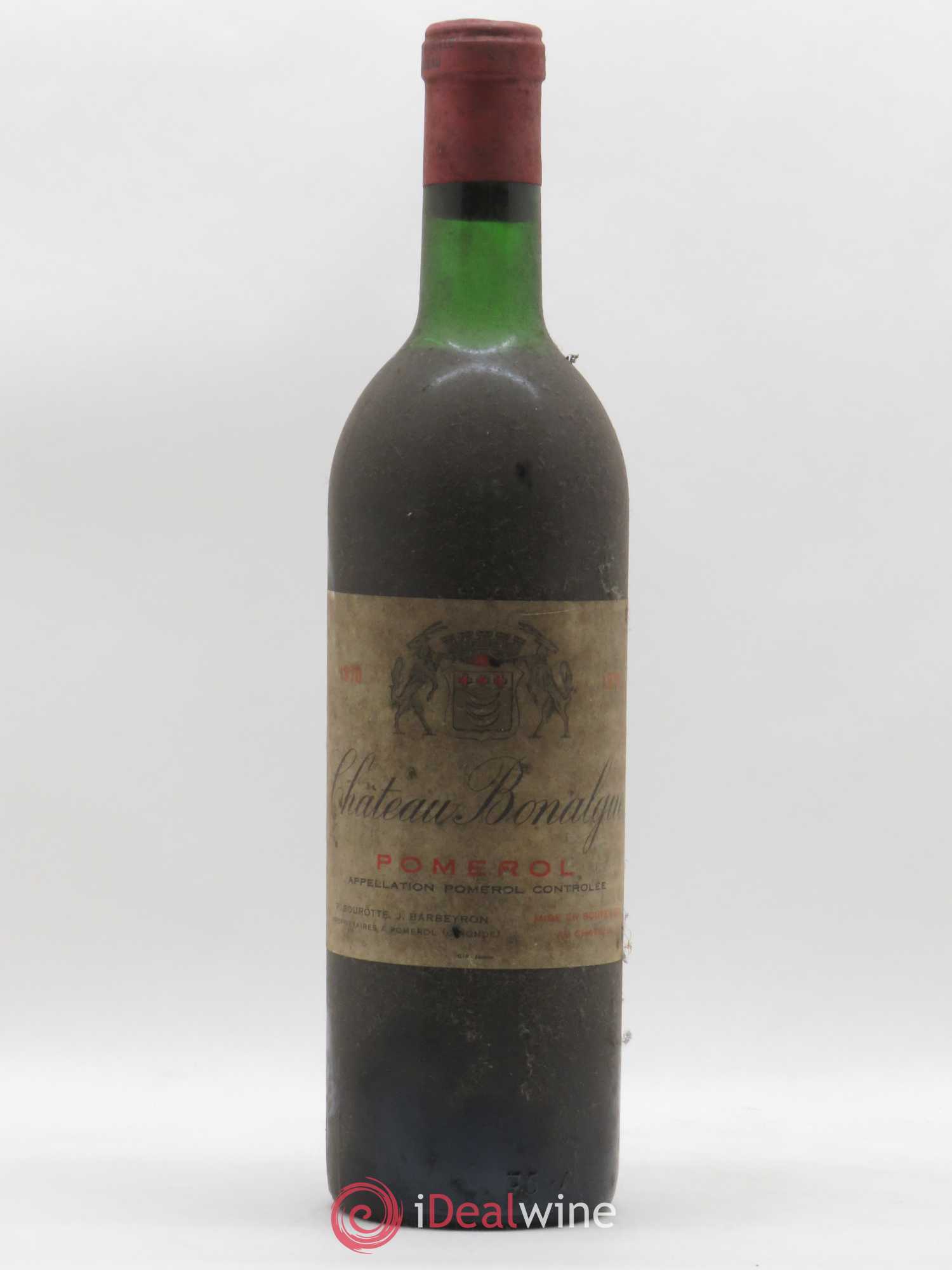 Château Bonalgue 1970 - Lot de 1 bouteille - 0