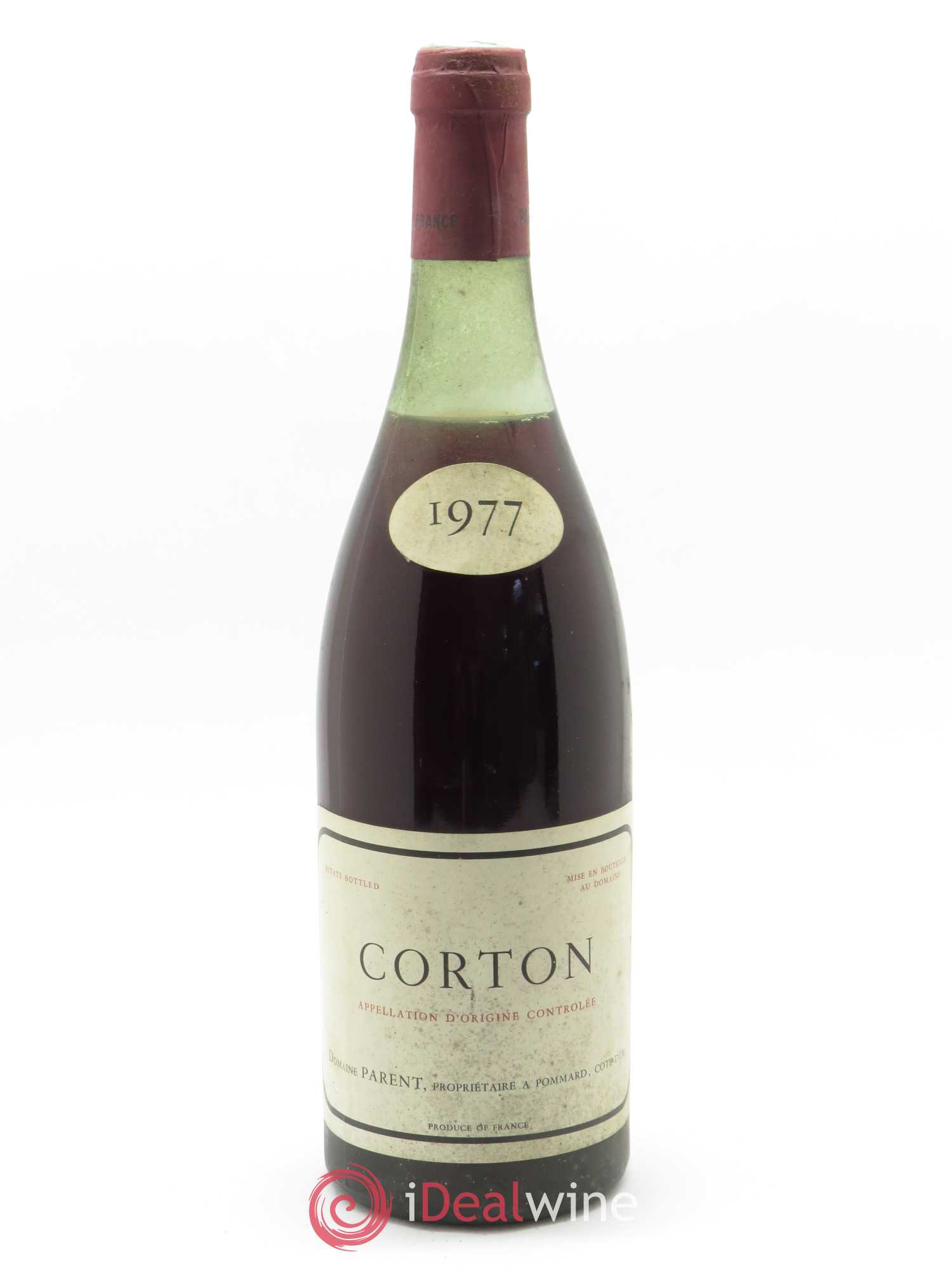 Corton Grand Cru Domaine Parent 1977 - Lot de 1 bouteille - 0