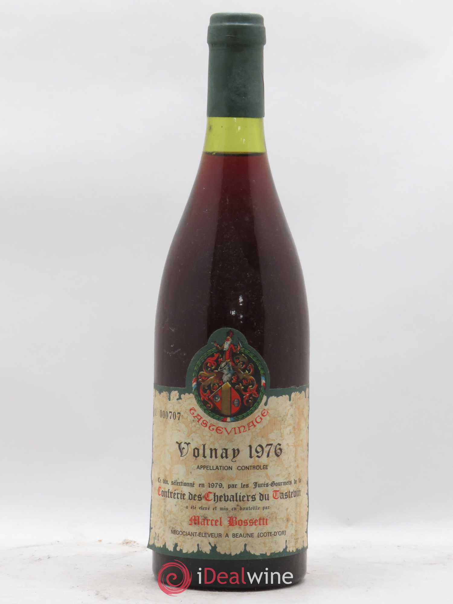 Volnay Tastevinage Marcel Bossoti 1976 - Posten von 1 Flasche - 0