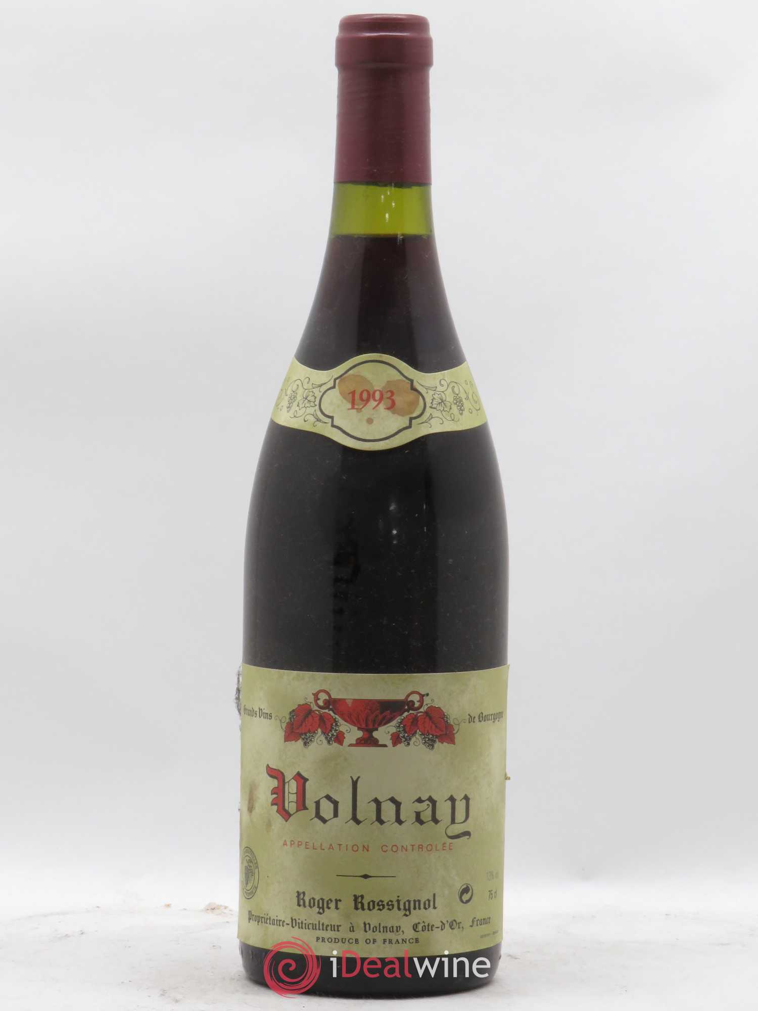 Volnay Roger Rossignol 1993 - Lot de 1 bouteille - 0