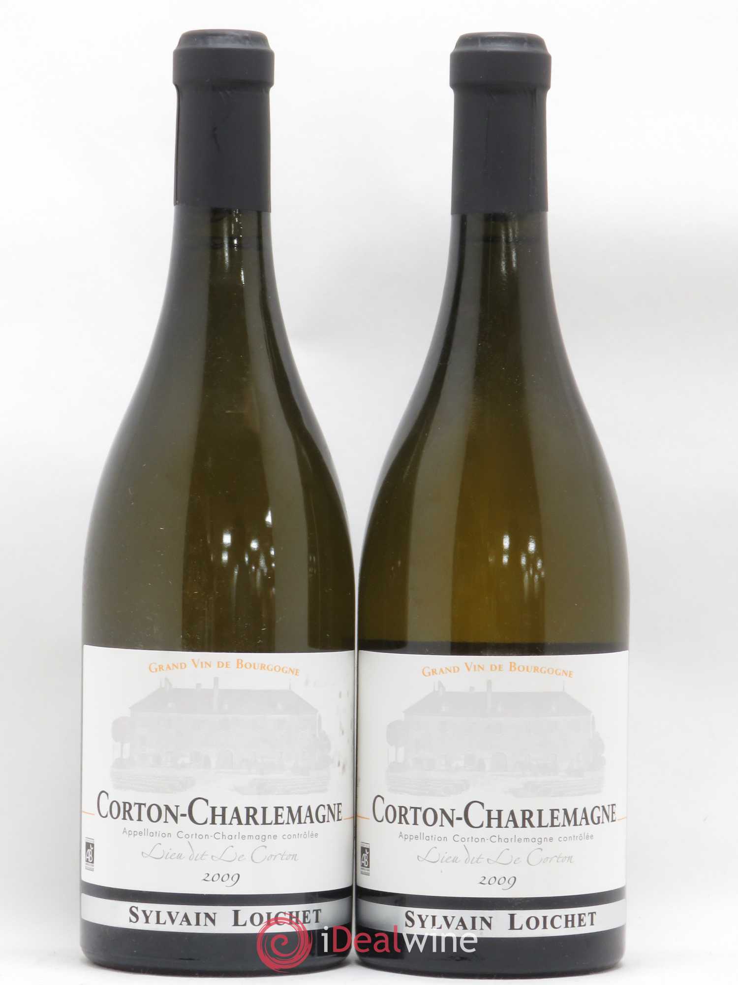 Corton-Charlemagne Grand Cru Lieu dit le Corton Sylvain Loichet 2009 - Posten von 2 Flaschen - 0