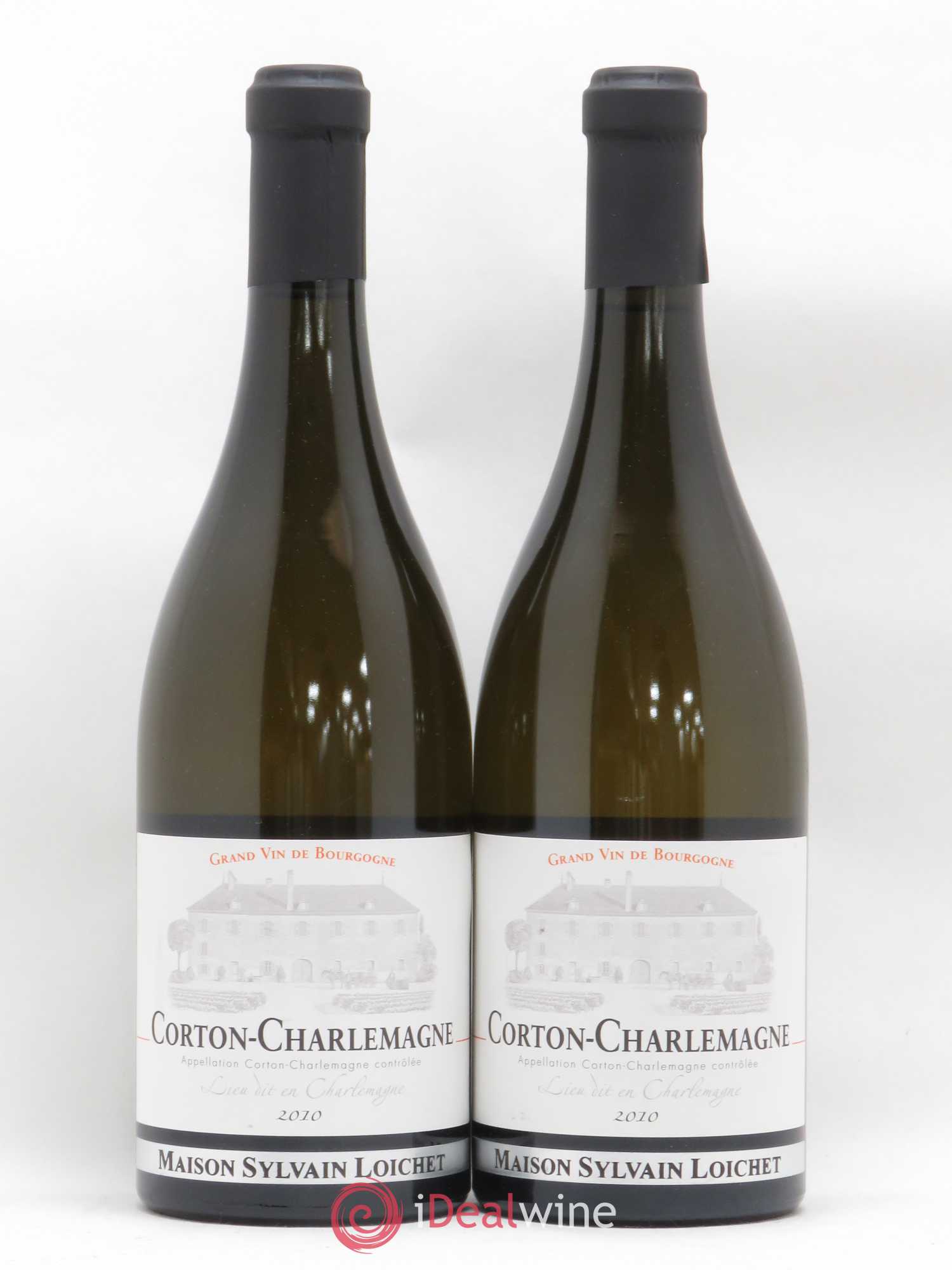 Corton-Charlemagne Grand Cru Lieu dit en Charlemagne Sylvain Loichet 2010 - Posten von 2 Flaschen - 0
