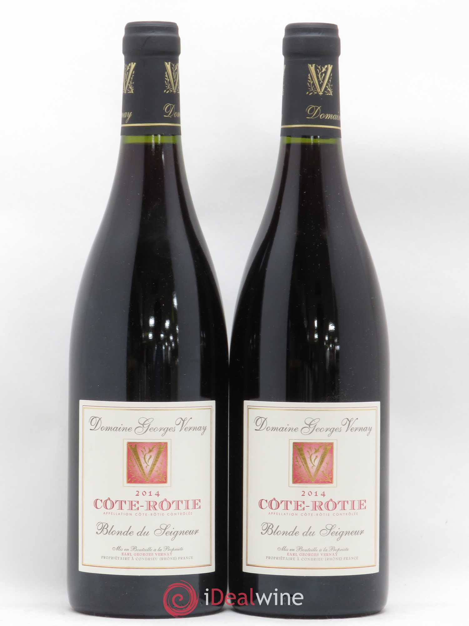 Côte-Rôtie Blonde du Seigneur Georges Vernay 2014 - Lot de 2 bouteilles - 0