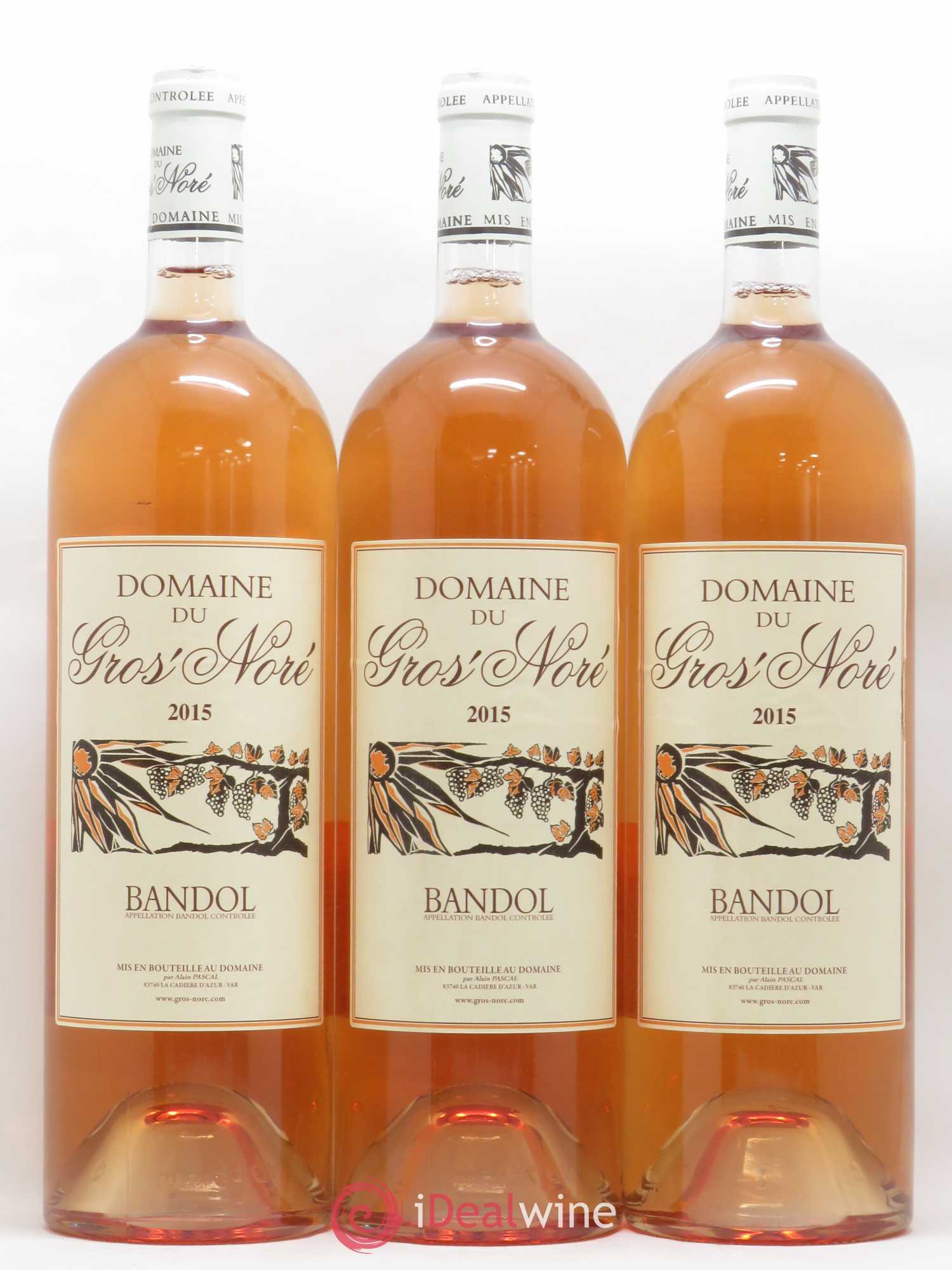Bandol Domaine du Gros Noré 2015 - Lot de 3 magnums - 0