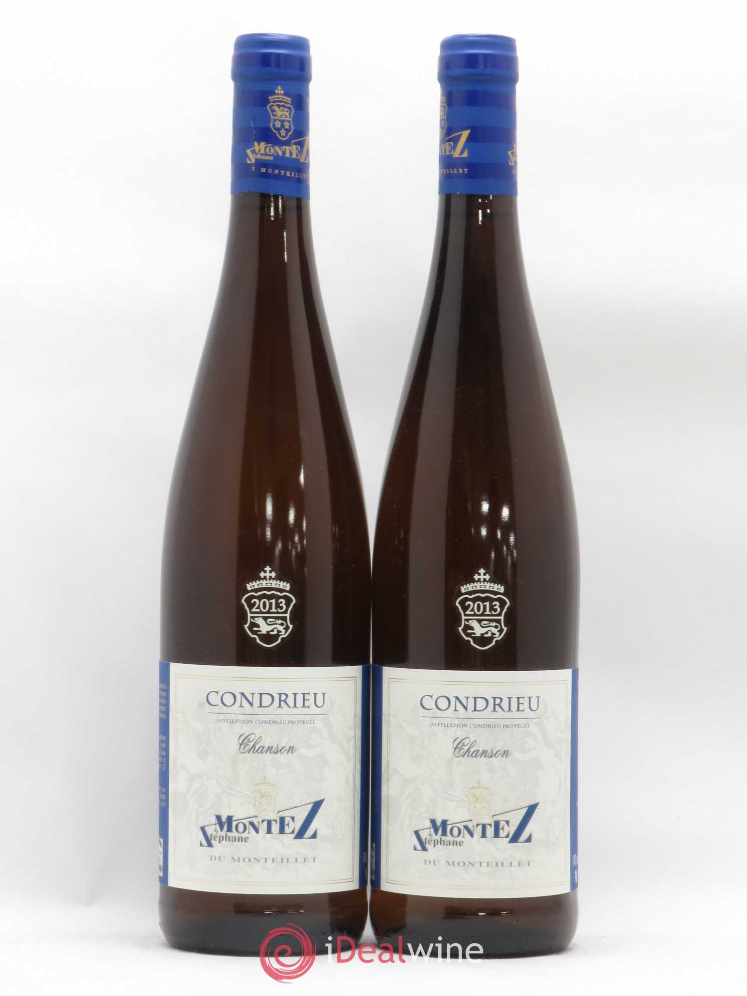 Condrieu Chanson Monteillet (Domaine du) - Stéphane Montez 2013 - Lot de 2 bouteilles - 0