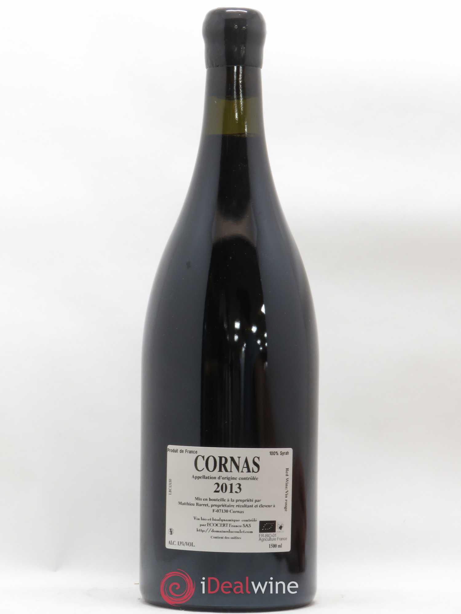Cornas Brise Cailloux Coulet (Domaine du) - Matthieu Barret 2013 - Lot de 1 magnum - 1