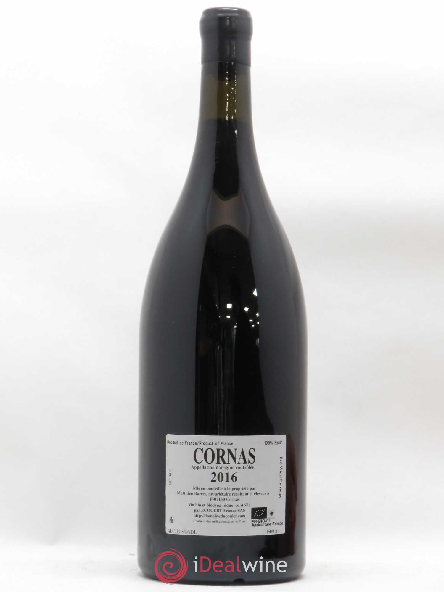 Cornas Brise Cailloux Coulet (Domaine du) - Matthieu Barret 2016 - Lot de 1 magnum - 1