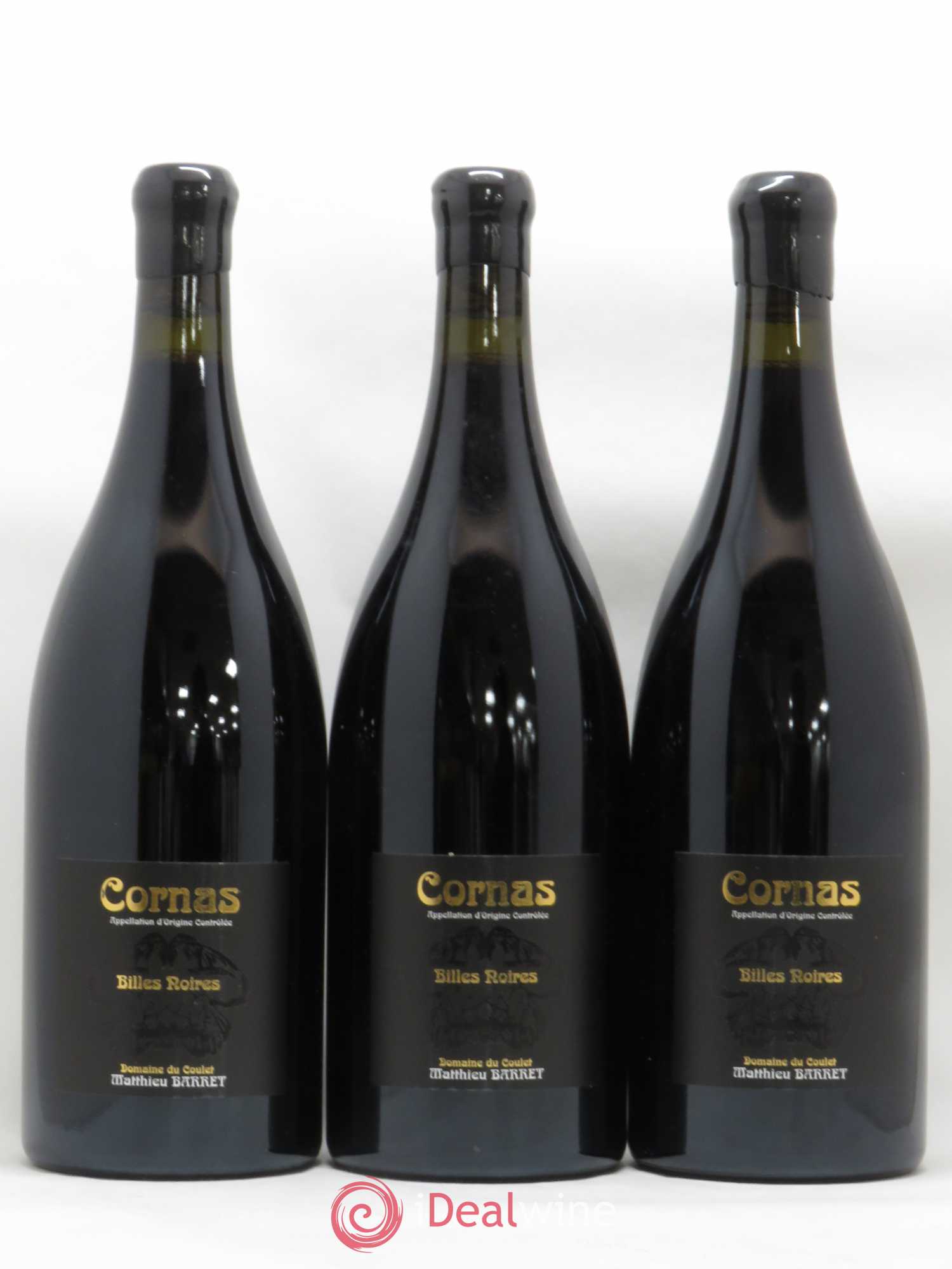 Cornas Billes Noires Coulet (Domaine du) - Matthieu Barret 2012 - Lot de 3 magnums - 0