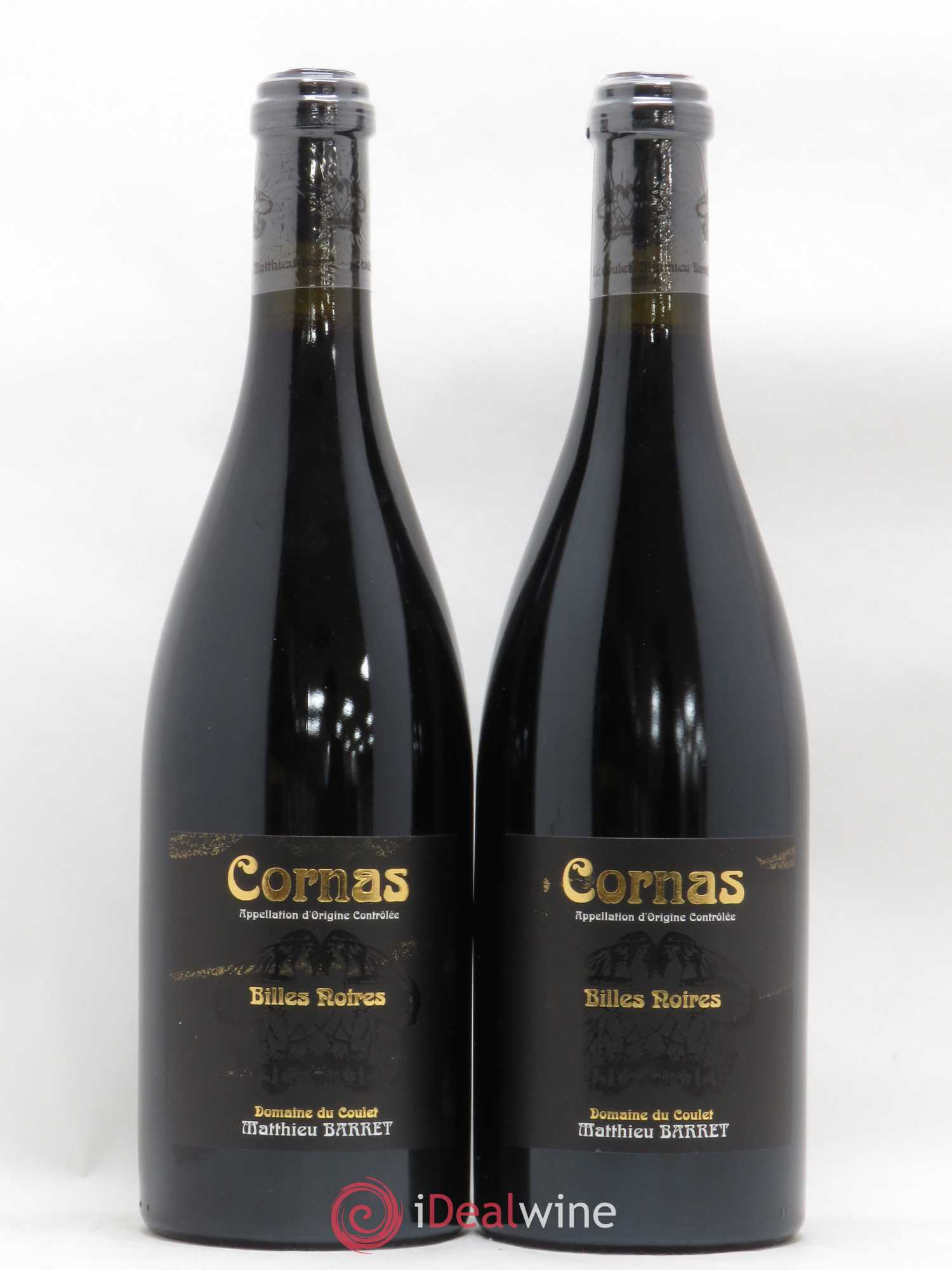 Cornas Billes Noires Coulet (Domaine du) - Matthieu Barret 2015 - Lot de 2 bouteilles - 0