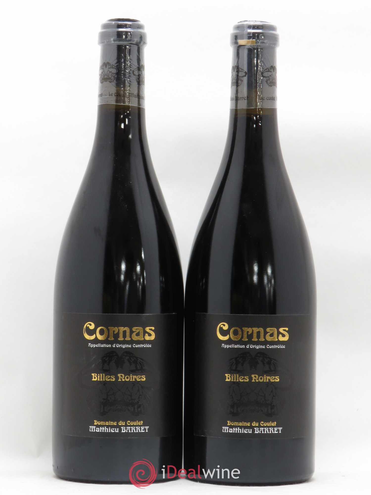 Cornas Billes Noires Coulet (Domaine du) - Matthieu Barret 2013 - Lot de 2 bouteilles - 0