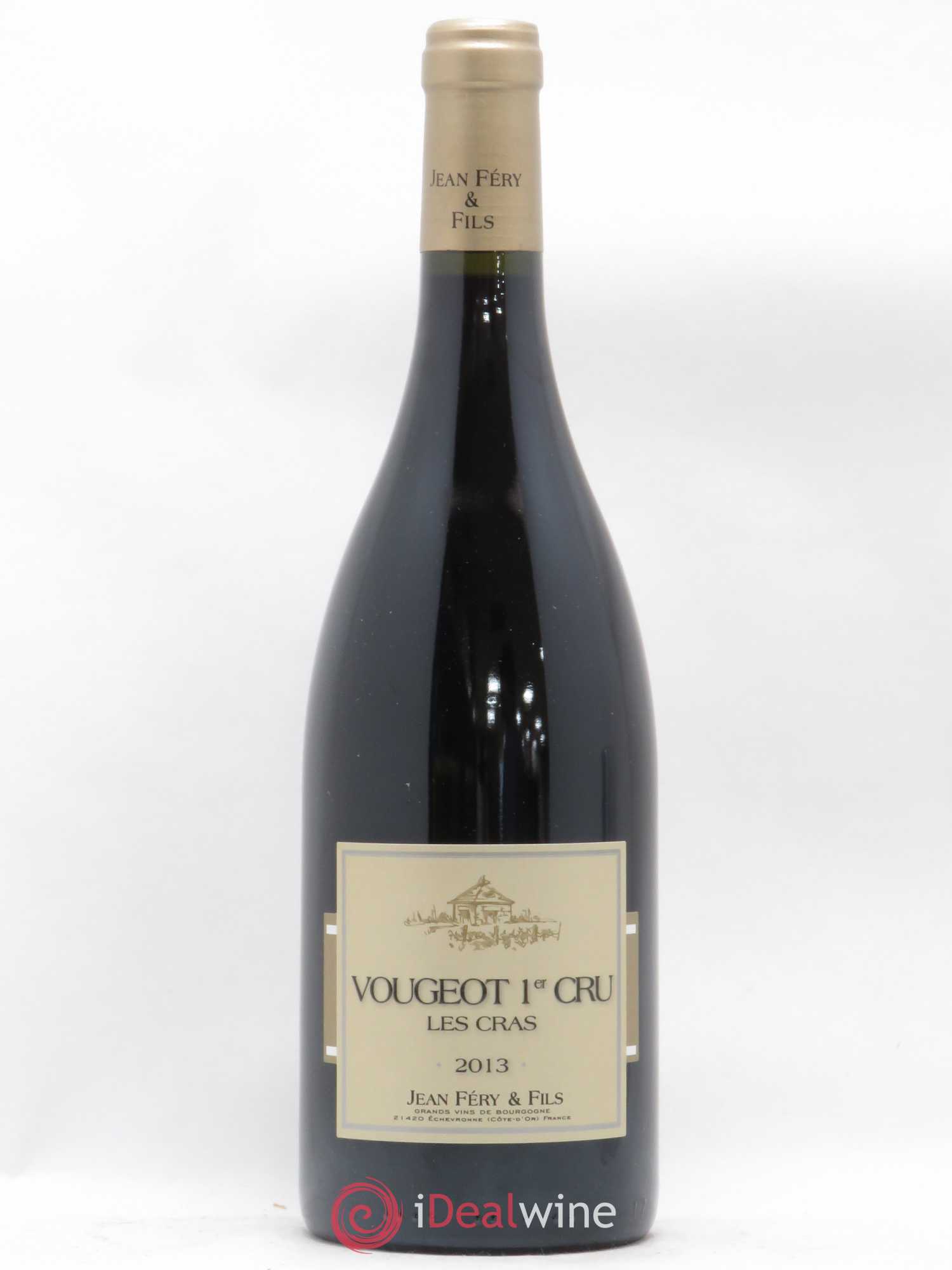 Vougeot 1er Cru Les Cras Jean Fery 2013 - Posten von 1 Flasche - 0