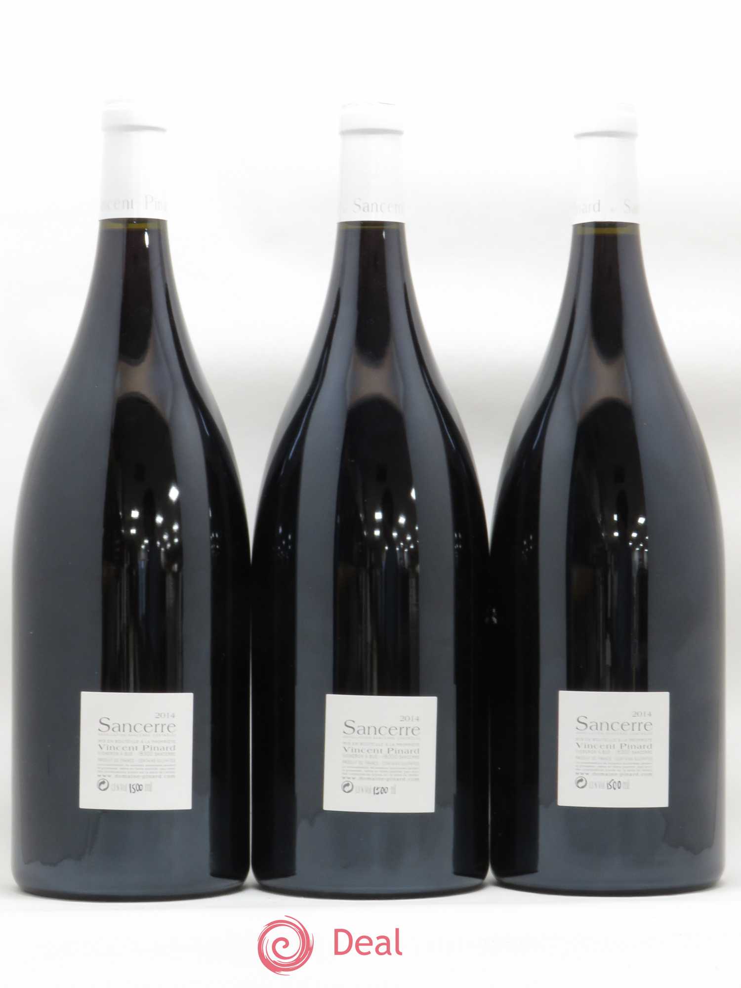 Sancerre Charlouise Vincent Pinard 2014 - Lot de 3 magnums - 1
