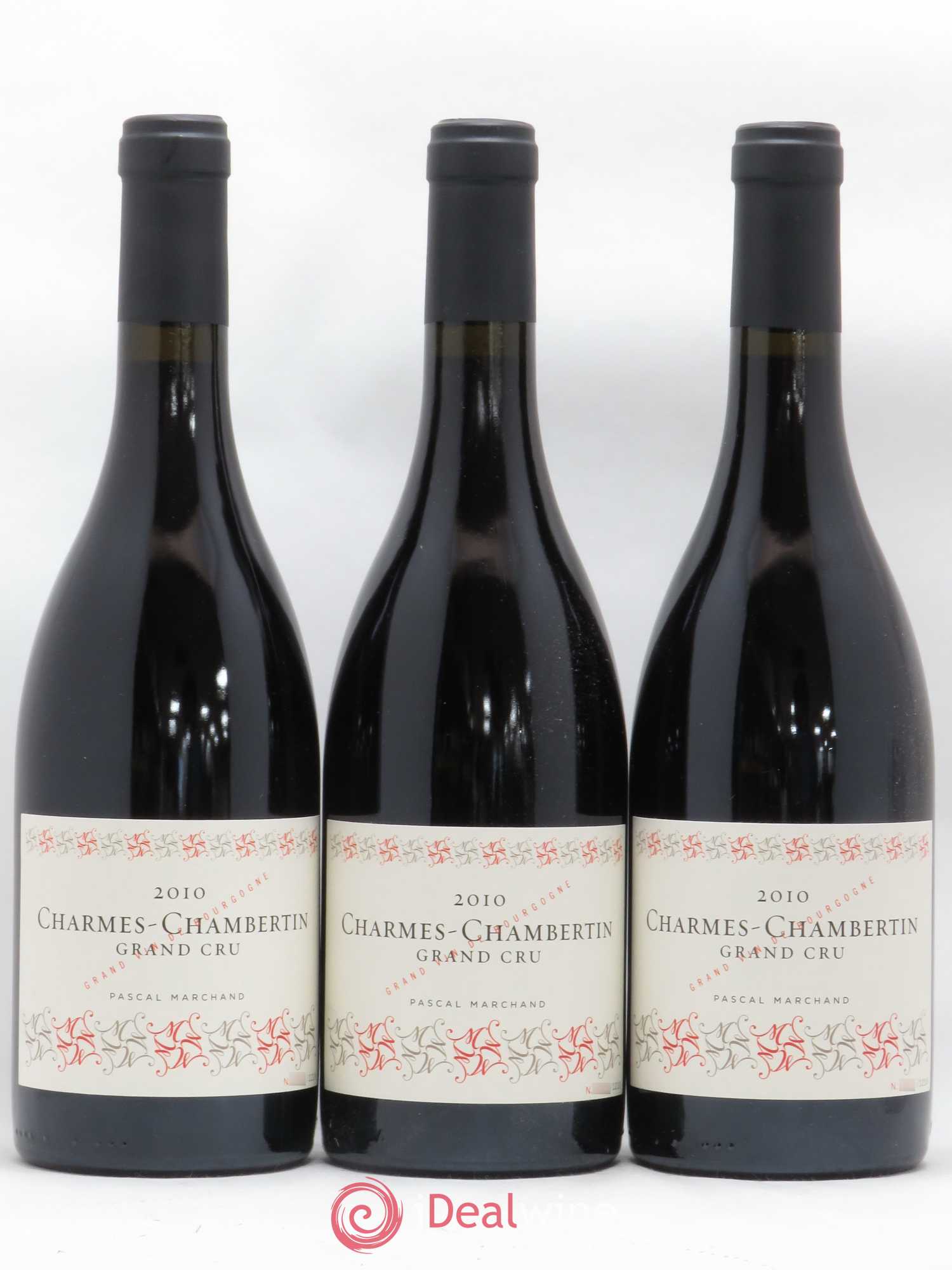 Charmes-Chambertin Grand Cru Marchand Tawse 2010 - Lot de 3 bouteilles - 0