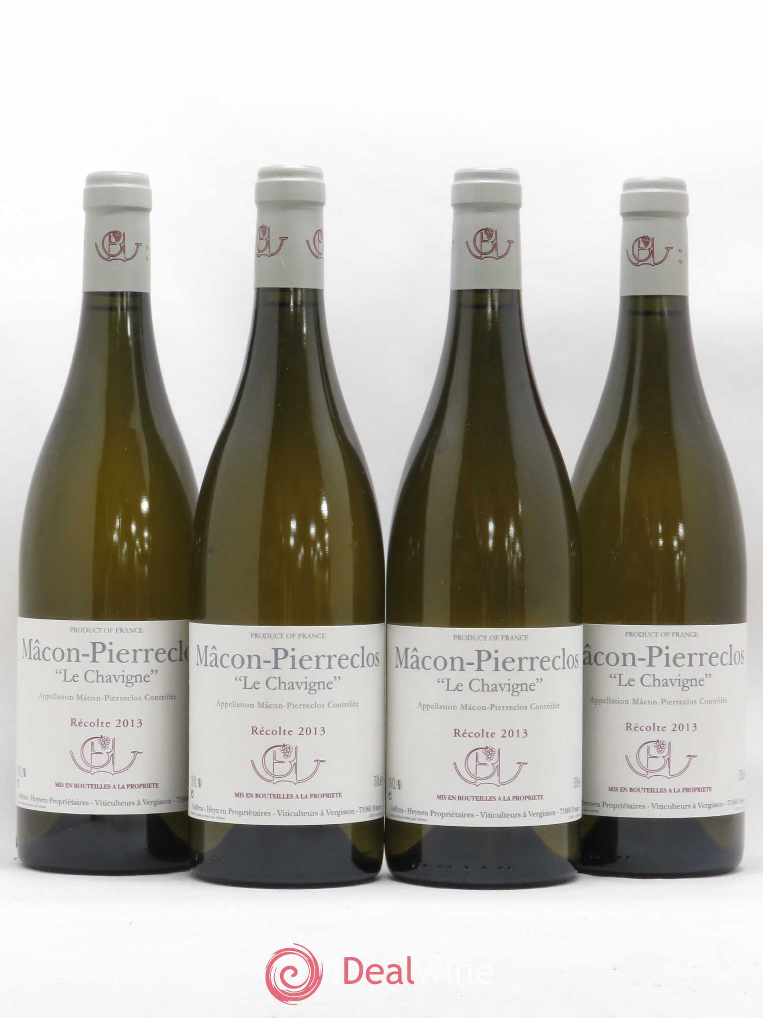 Mâcon-Pierreclos Le Chavigne Guffens-Heynen 2013 - Lot de 4 bouteilles - 0