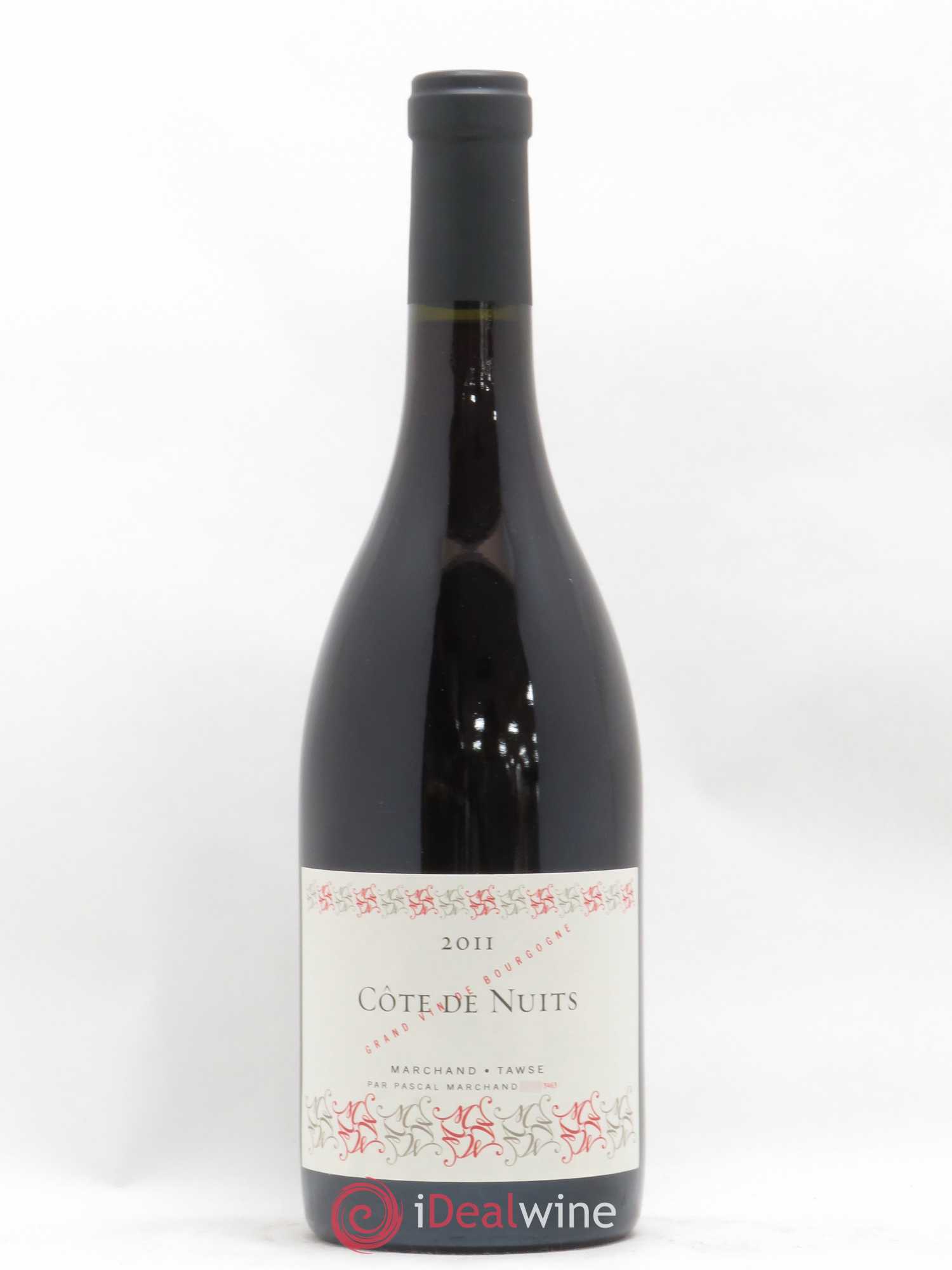 Côte de Nuits-Villages Marchand Tawse 2011 - Lot de 1 bouteille - 0