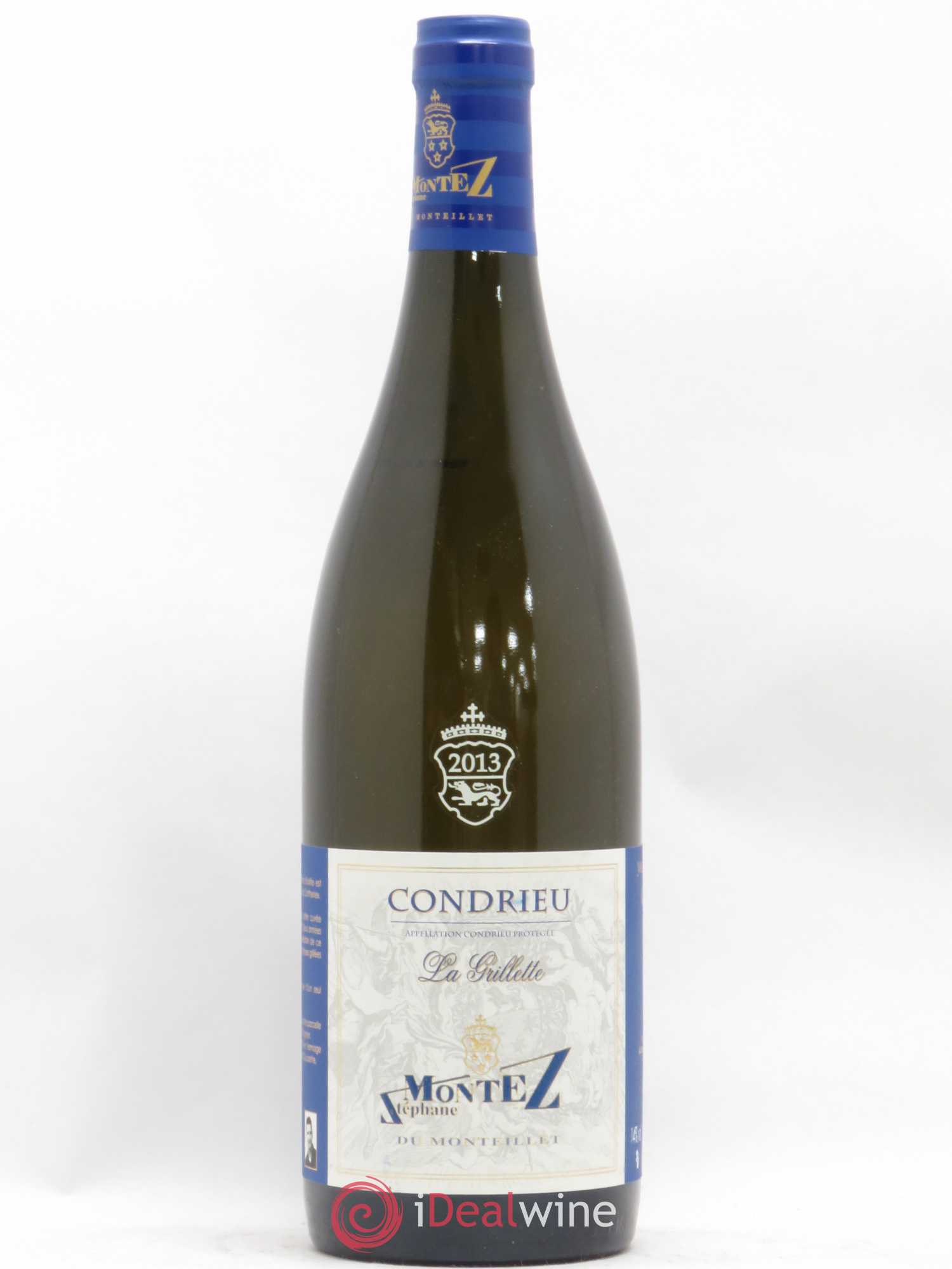 Condrieu La Grillette S. Montez Domaine du Monteillet 2013 - Posten von 1 Flasche - 0