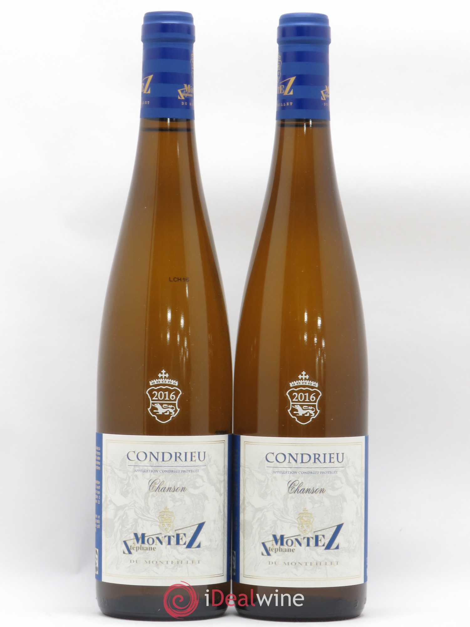 Condrieu Chanson Monteillet (Domaine du) - Stéphane Montez 2016 - Lot de 2 bouteilles - 0