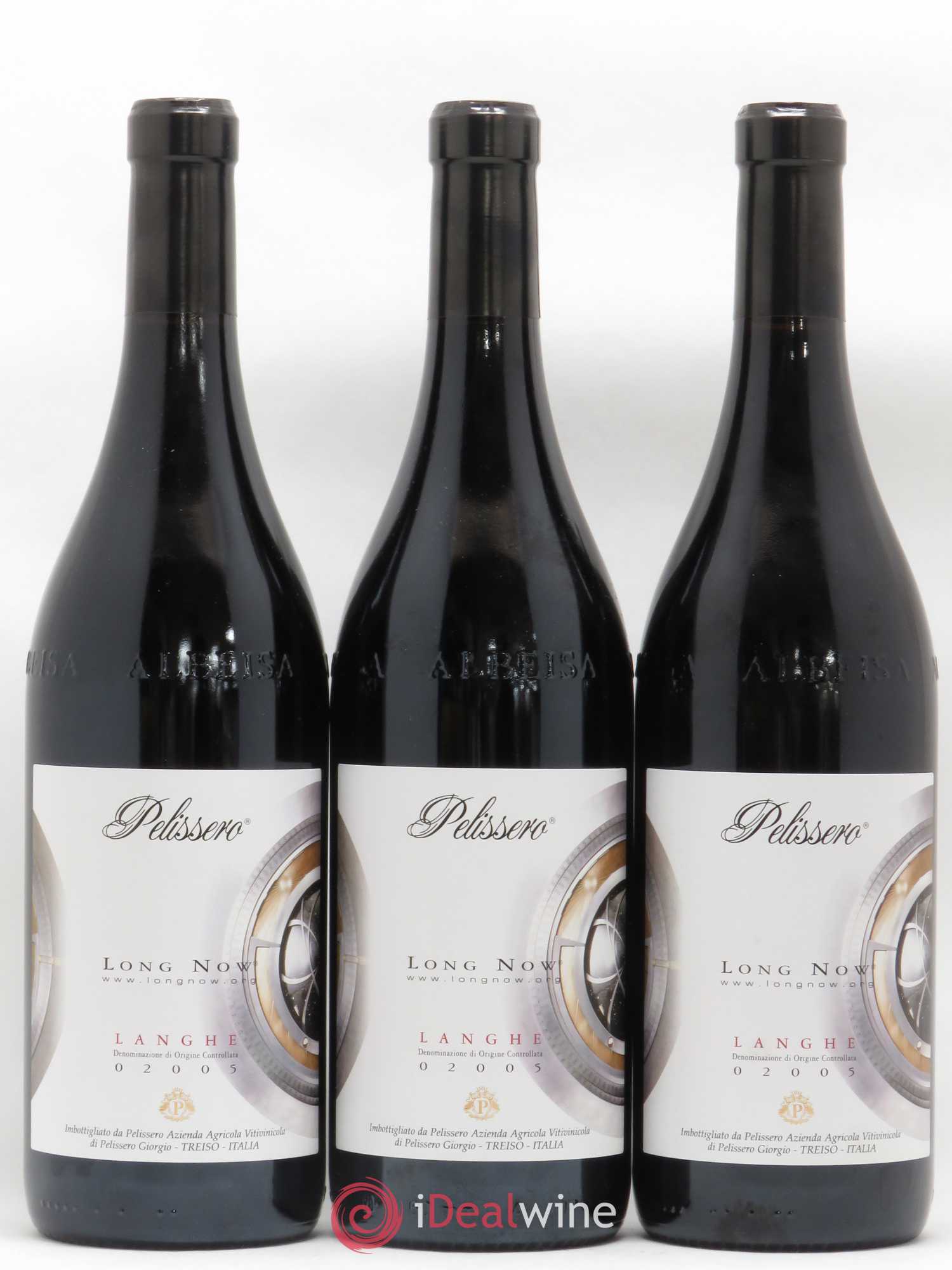 Langhe DOC Long Now Pelissero 2005 - Posten von 3 Flaschen - 0