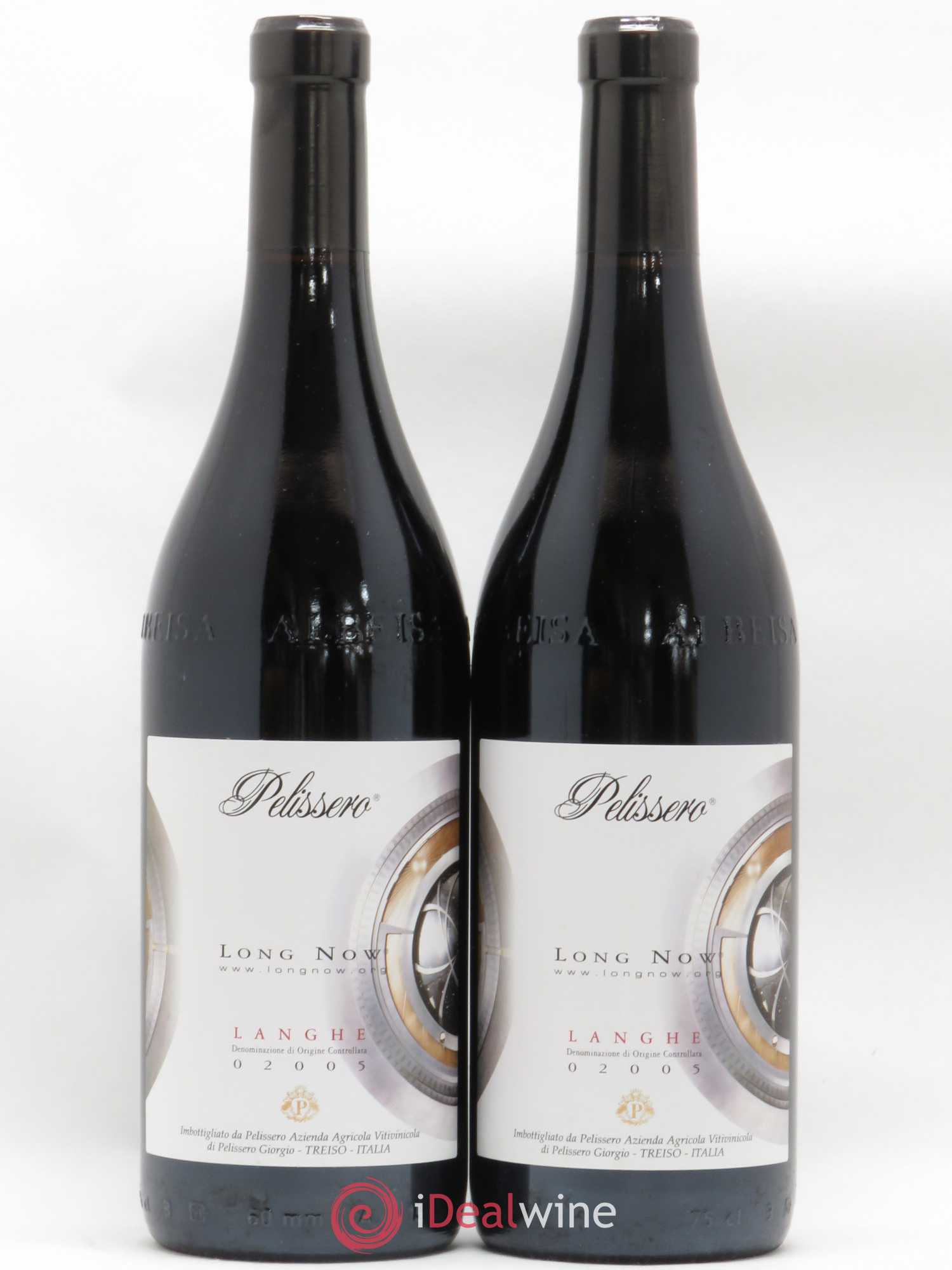 Langhe DOC Long Now Pelissero 2005 - Lot de 2 bouteilles - 0
