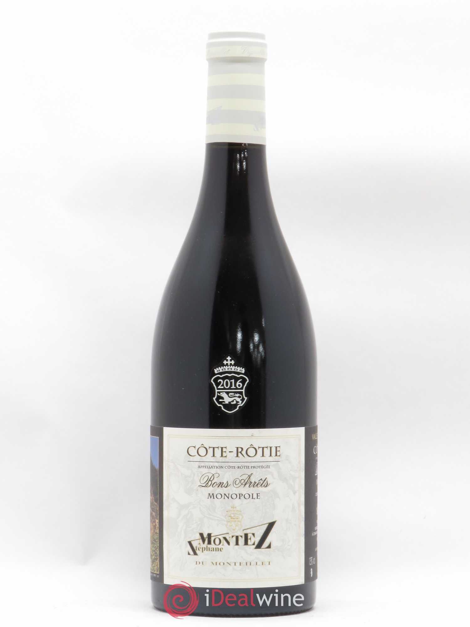 Côte-Rôtie Vignobles du Monteillet Montez Bons Arrêts 2016 - Posten von 1 Flasche - 0