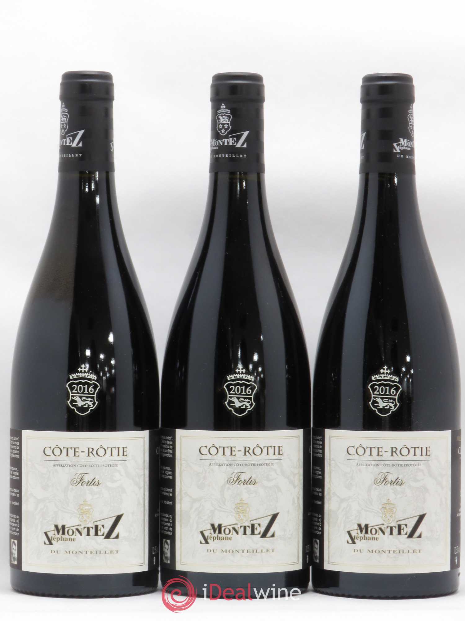 Côte-Rôtie Fortis Monteillet (Domaine du) - Stéphane Montez 2016 - Lot de 3 bouteilles - 0