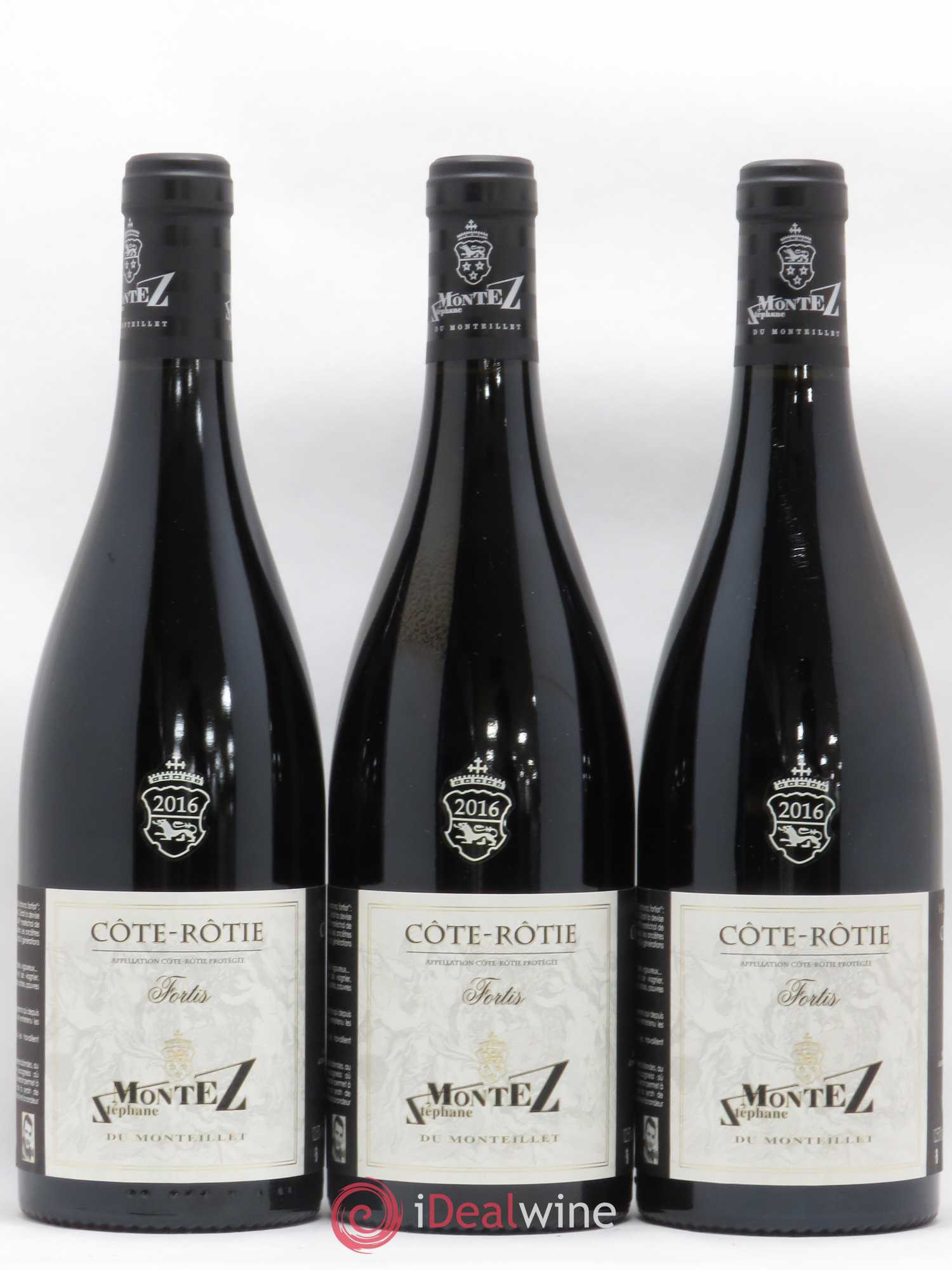 Côte-Rôtie Fortis Monteillet (Domaine du) - Stéphane Montez 2016 - Lot de 3 bouteilles - 0