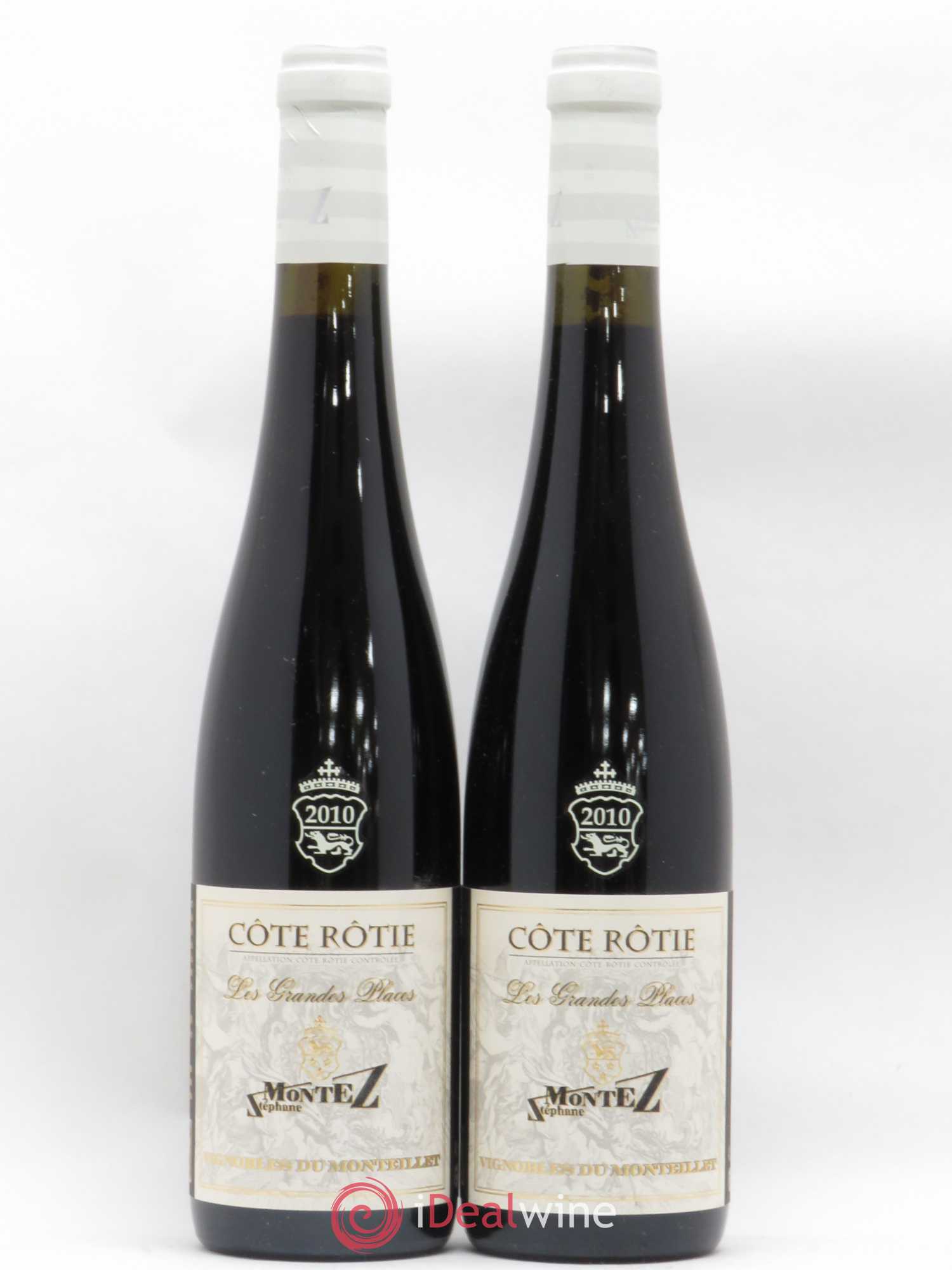 Côte-Rôtie Les Grandes Places Monteillet (Domaine du) - Stéphane Montez 2010 - Lot de 2 bouteilles - 0
