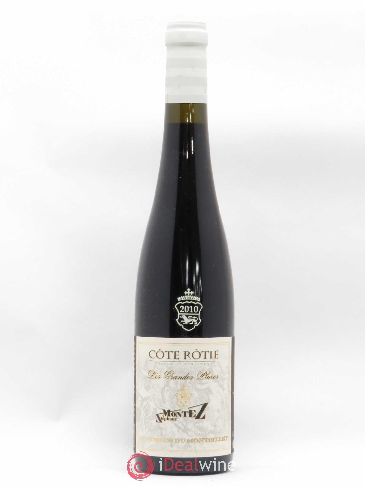 Côte-Rôtie Les Grandes Places Monteillet (Domaine du) - Stéphane Montez 2010 - Lot de 1 bouteille - 0
